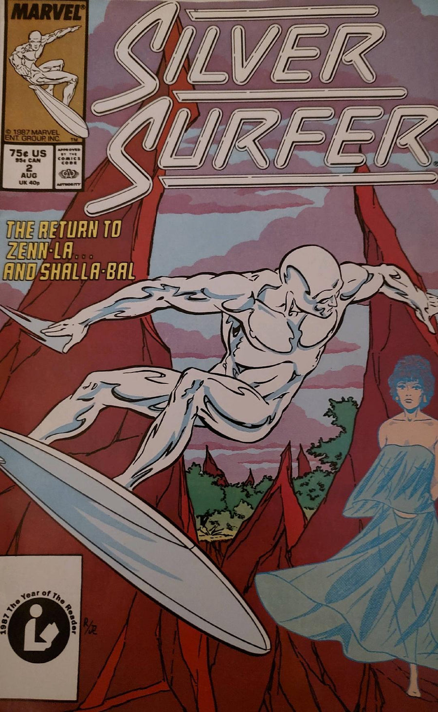 Silver Surfer #2 Comic Book Cover