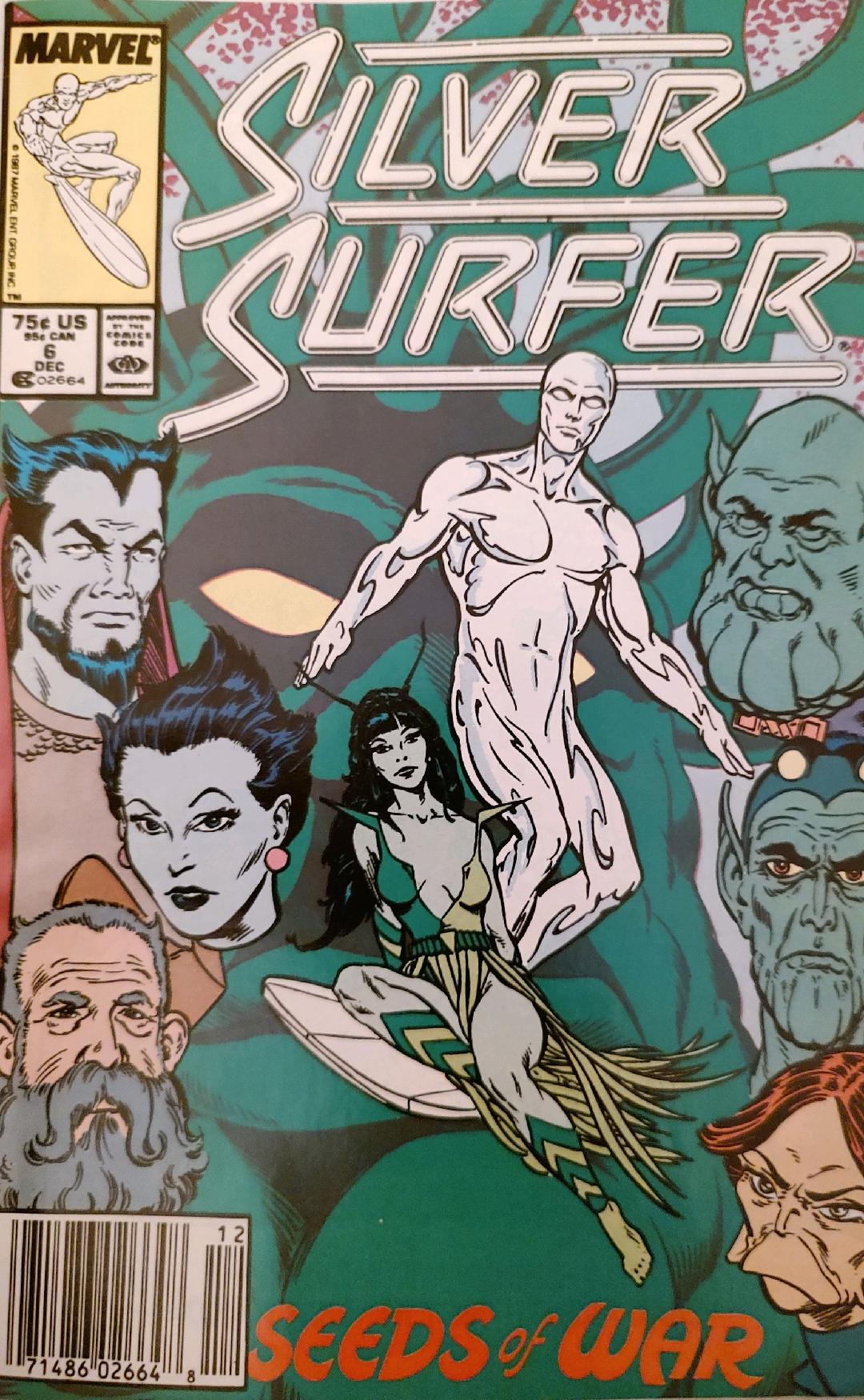 Silver Surfer #6 Comic Book Cover