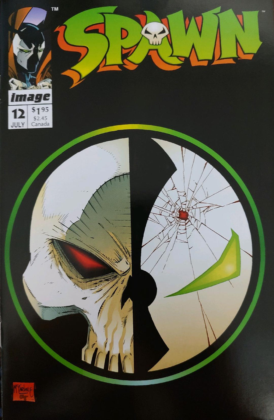 Spawn #12 Comic Book Cover