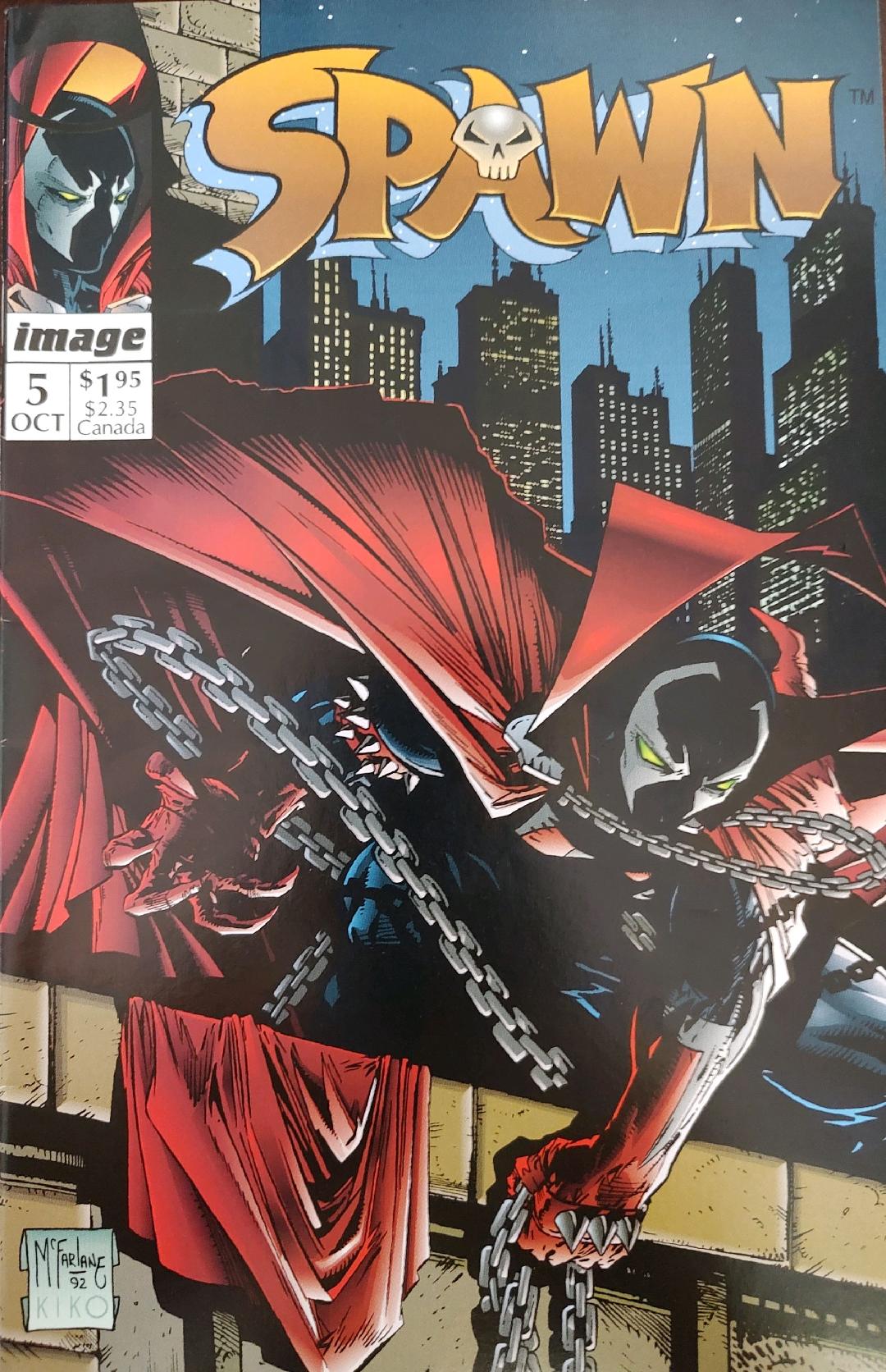 Spawn #5 Comic Book Cover