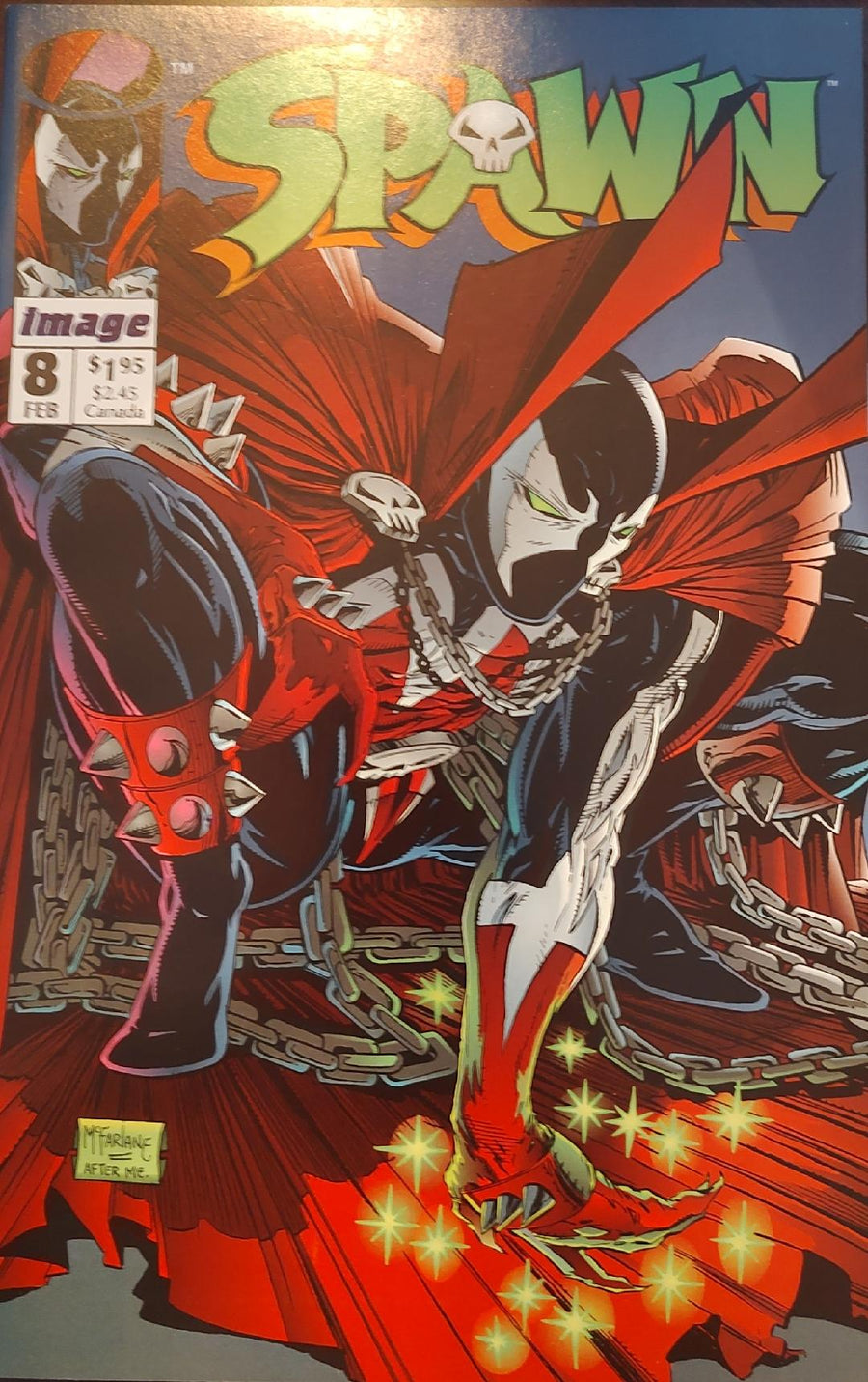 Spawn #8 Comic Book Cover