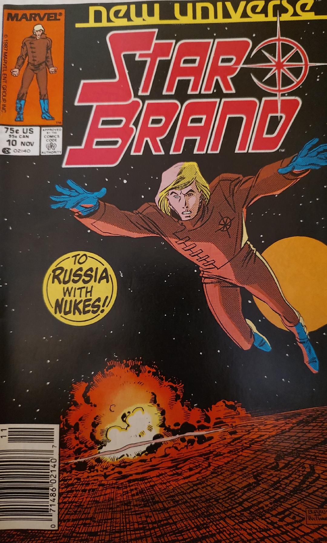 Star Brand #10 Comic Book Cover