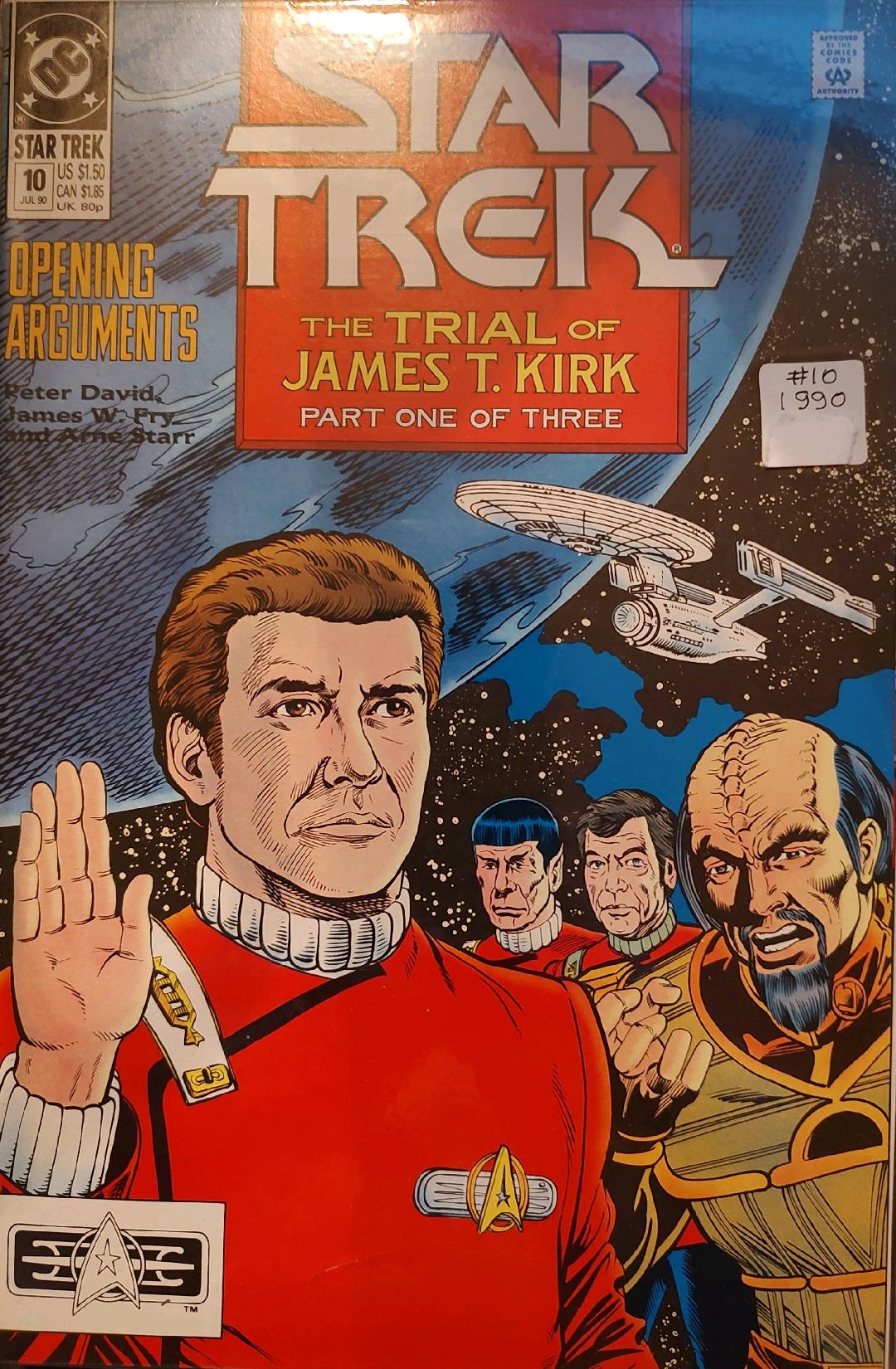 Star Trek #10 Comic Book Cover