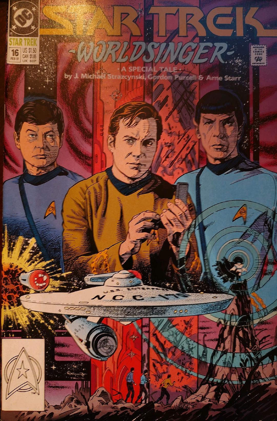 Star Trek #16 Comic Book Cover