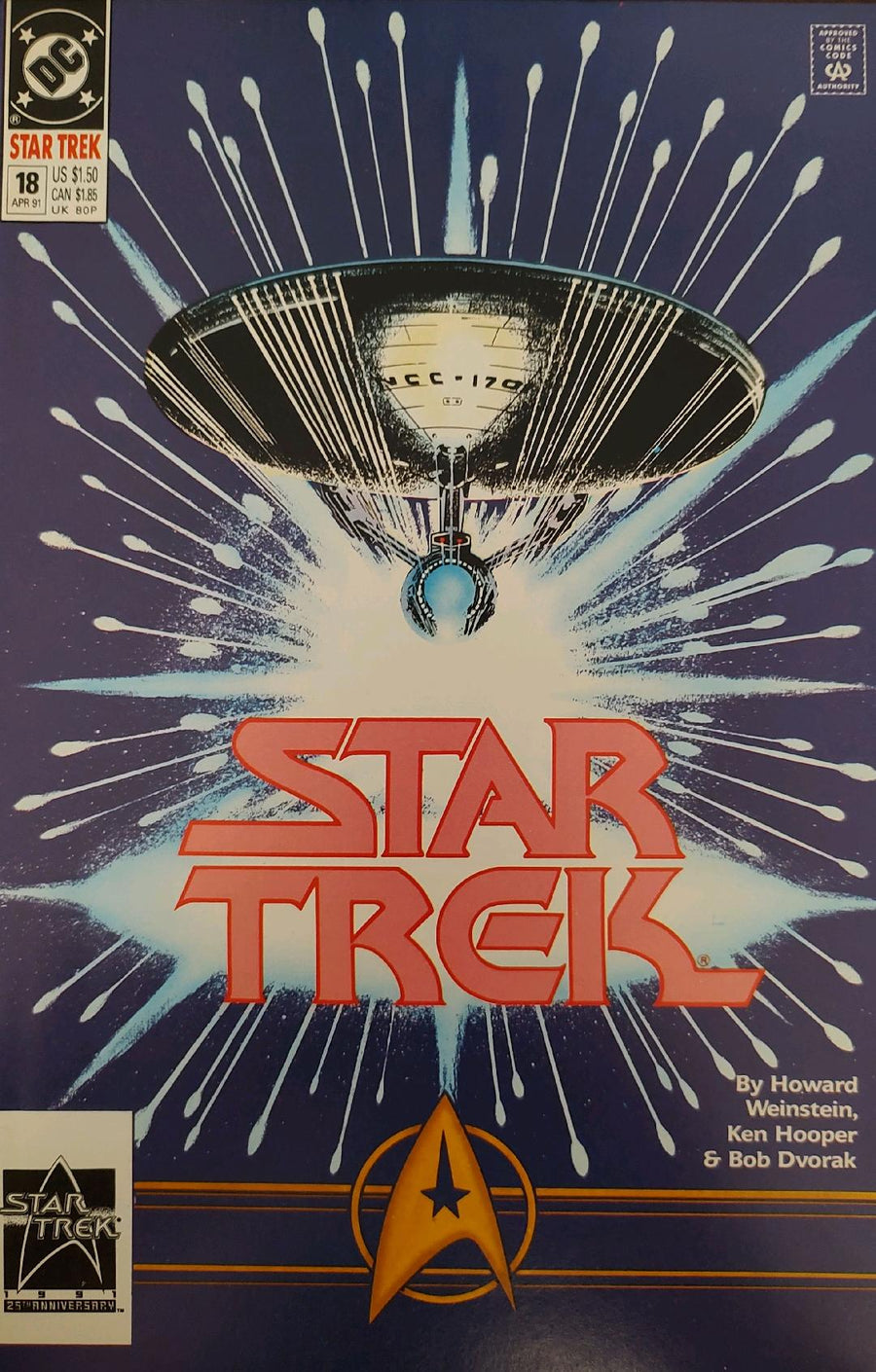 Star Trek #18 Comic Book Cover