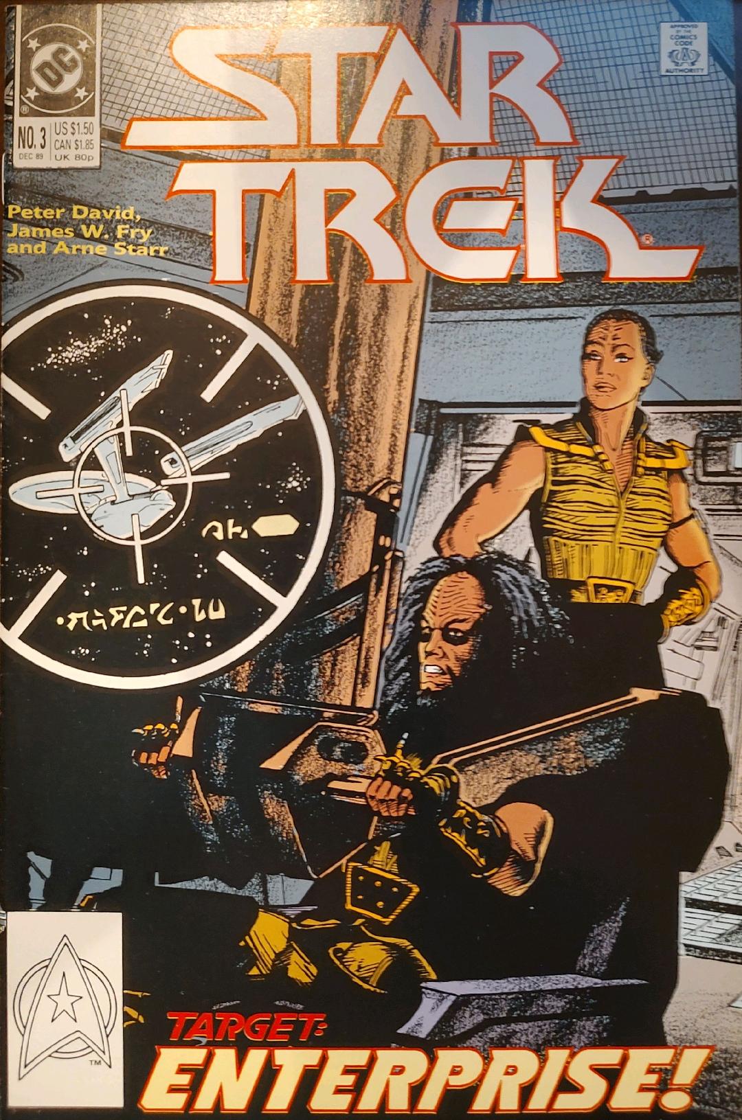 Star Trek #3 Comic Book Cover