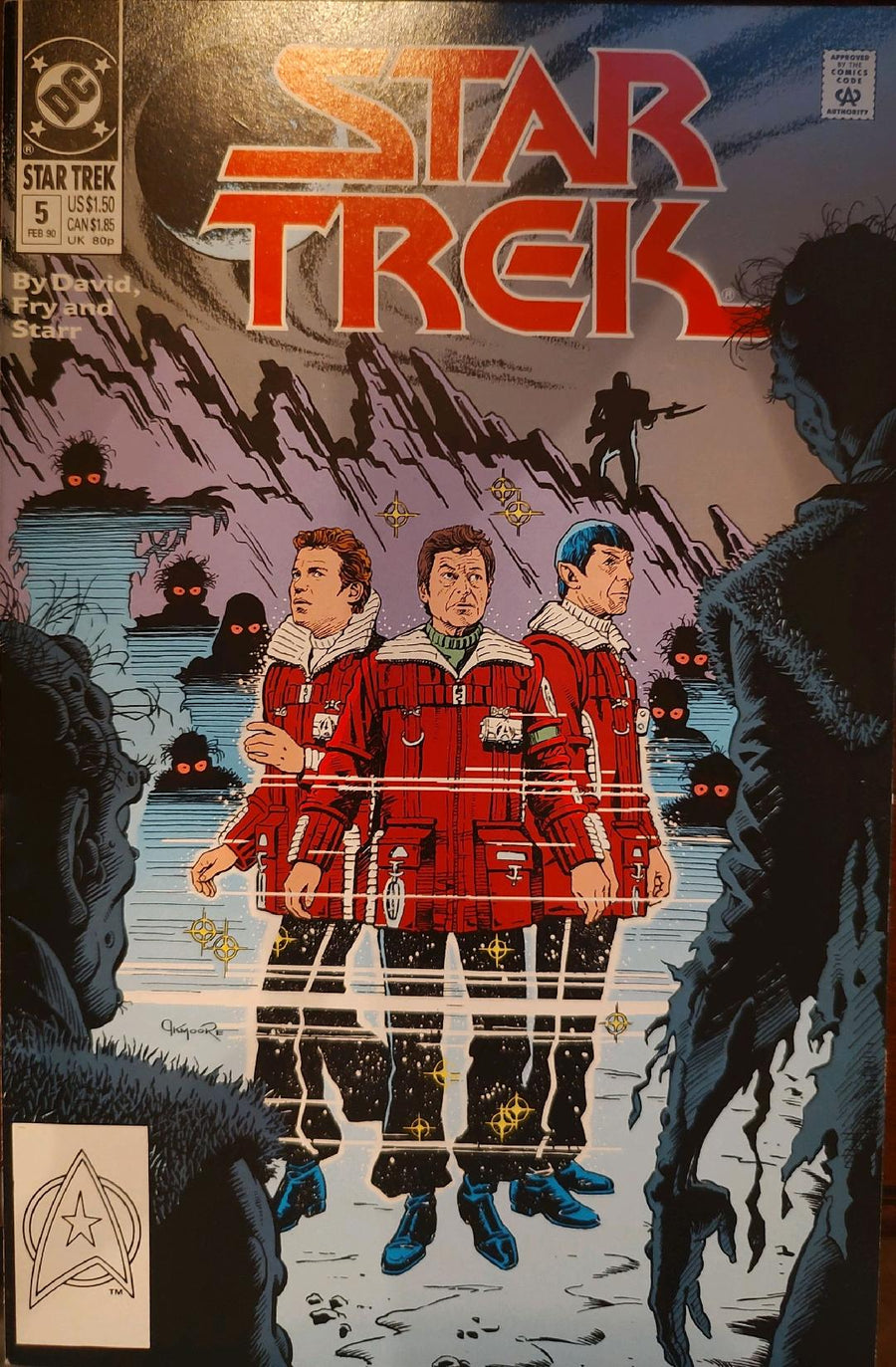 Star Trek #5 Comic Book Cover