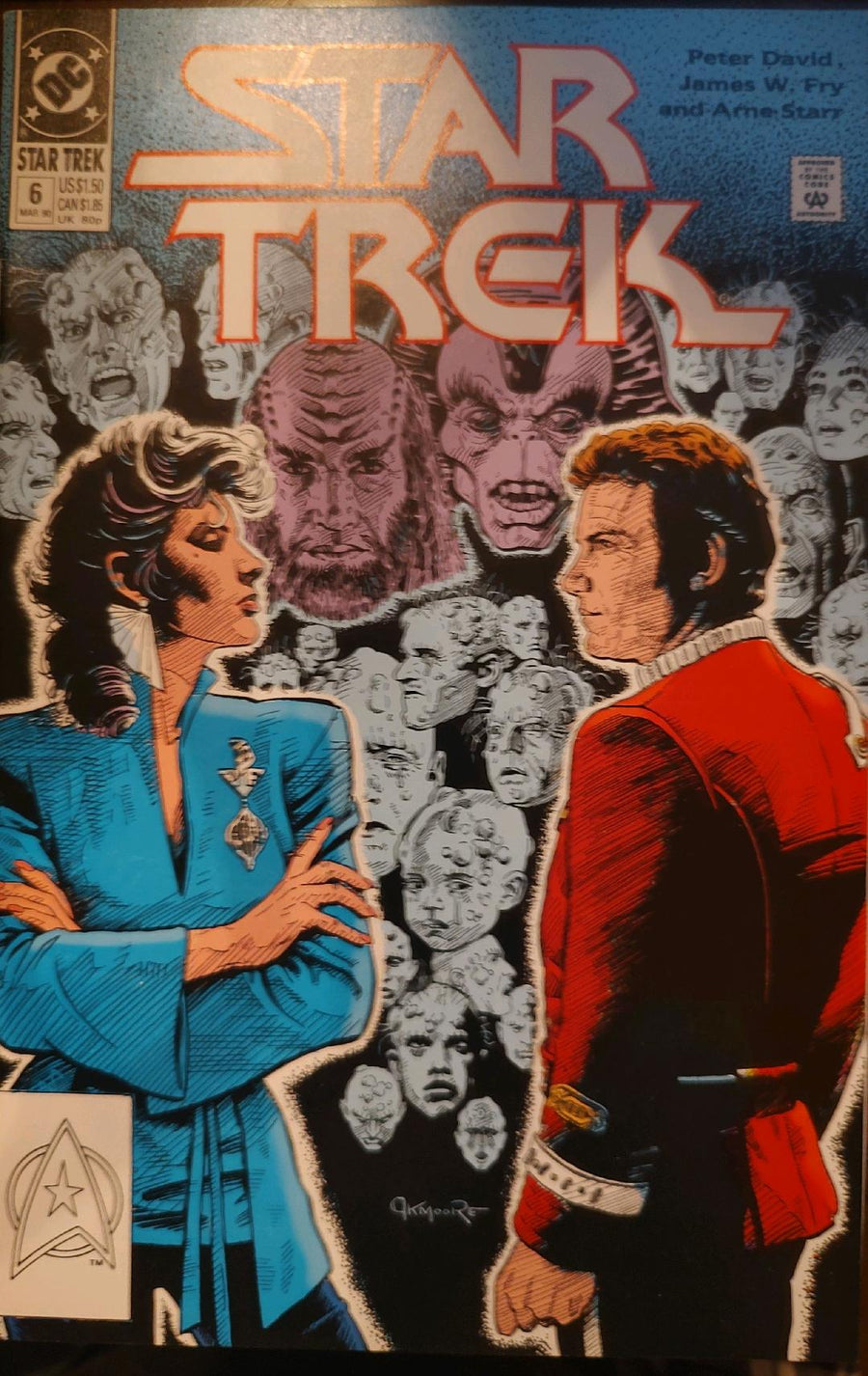 Star Trek #6 Comic Book Cover