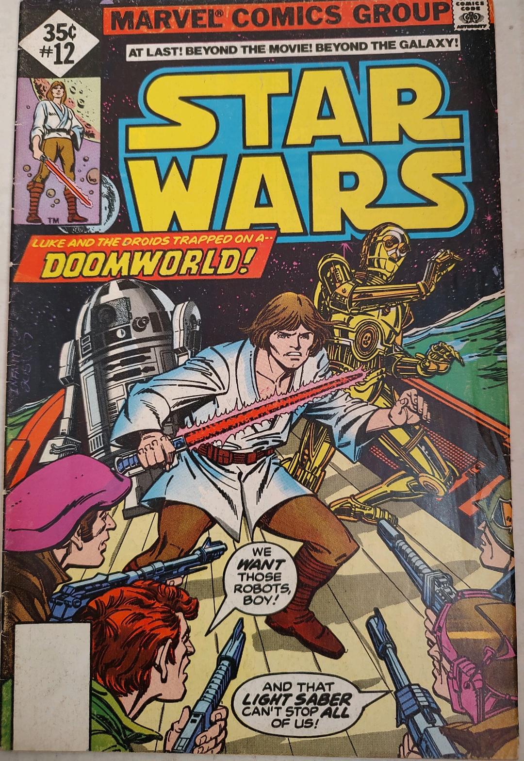 Star Wars #12 Comic Book Cover