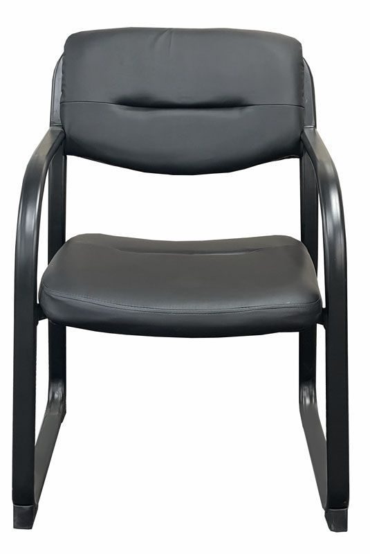 SteelWorks Leather Guest Chair Front