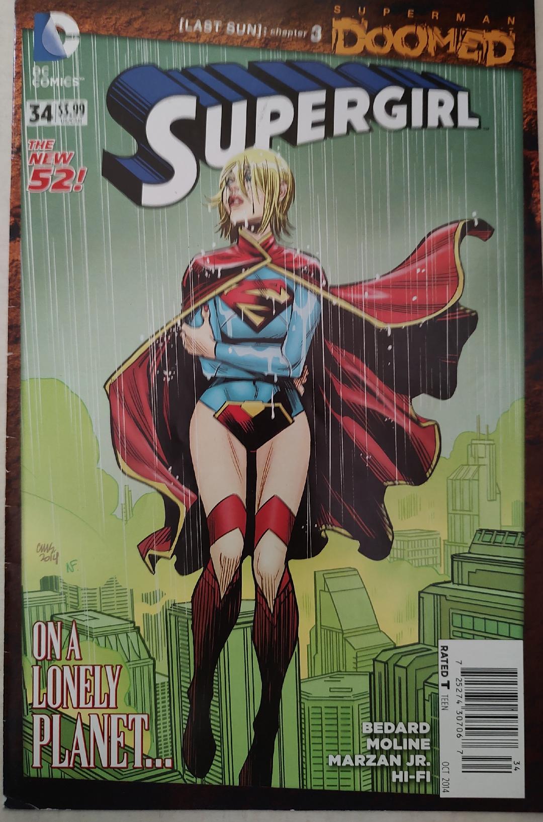 Supergirl #34 Comic Book Cover