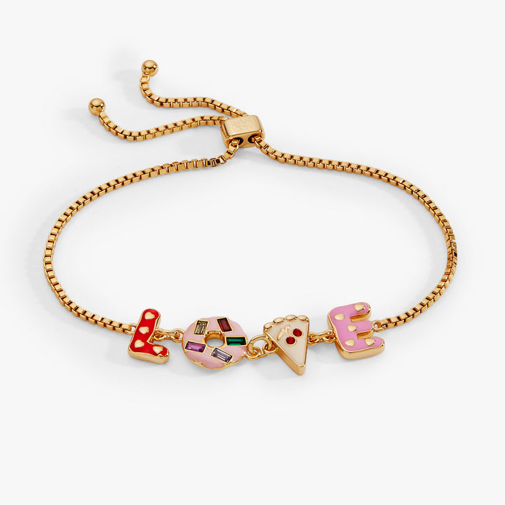 Sweet Shop 'Love' Adjustable Bolo Bracelet