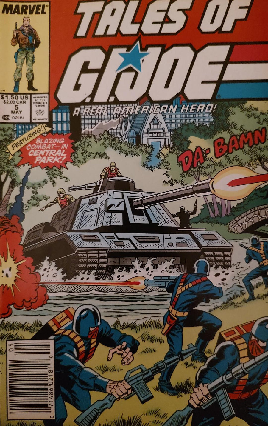 Tales of G.I Joe #5 Comic Book Cover