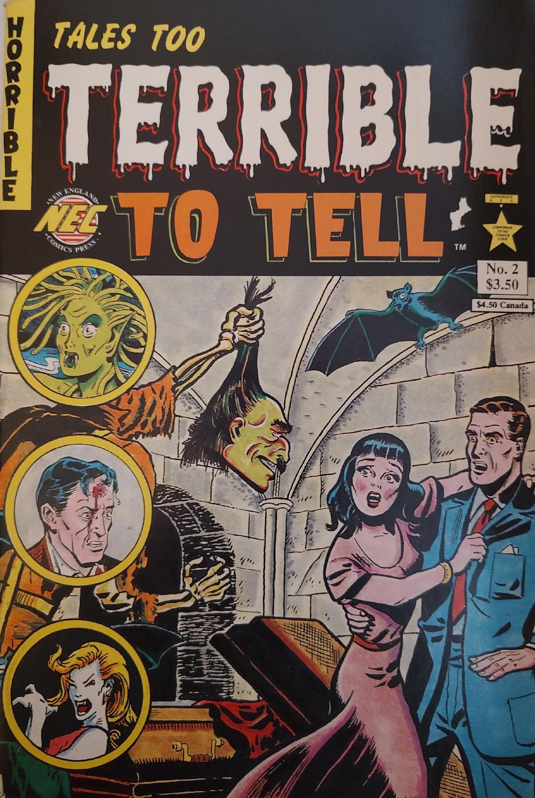 Tales Too Terrible to Tell #2 Comic Book Cover