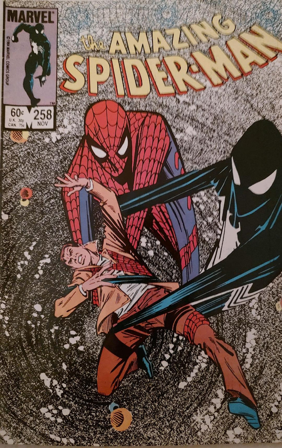 The Amazing Spiderman #258 Comic Book Cover