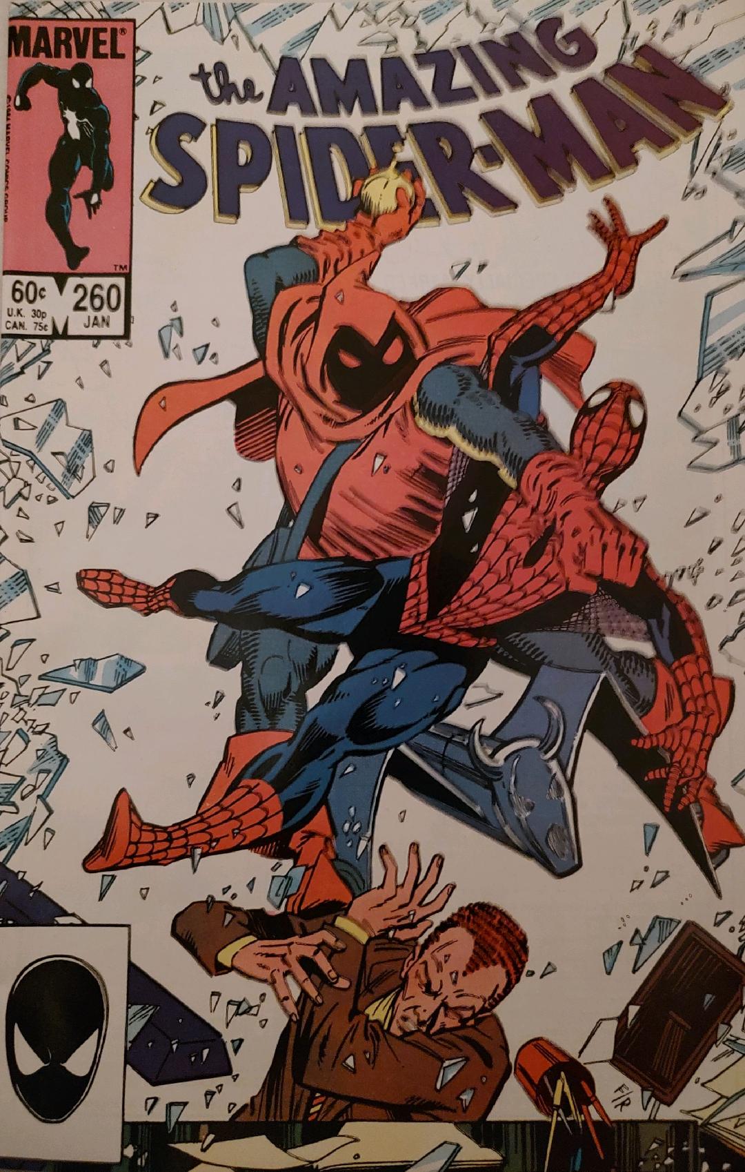 The Amazing Spiderman #260 Comic Book Cover