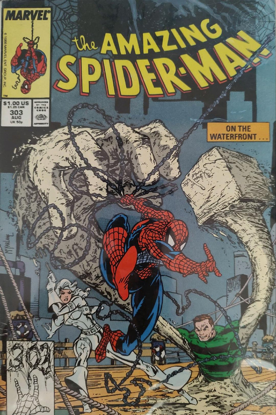 The Amazing Spiderman #303 Comic Book Cover