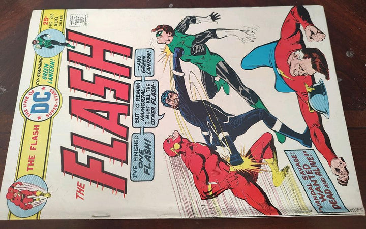 The Flash #235 Comic Book Spine Cover View