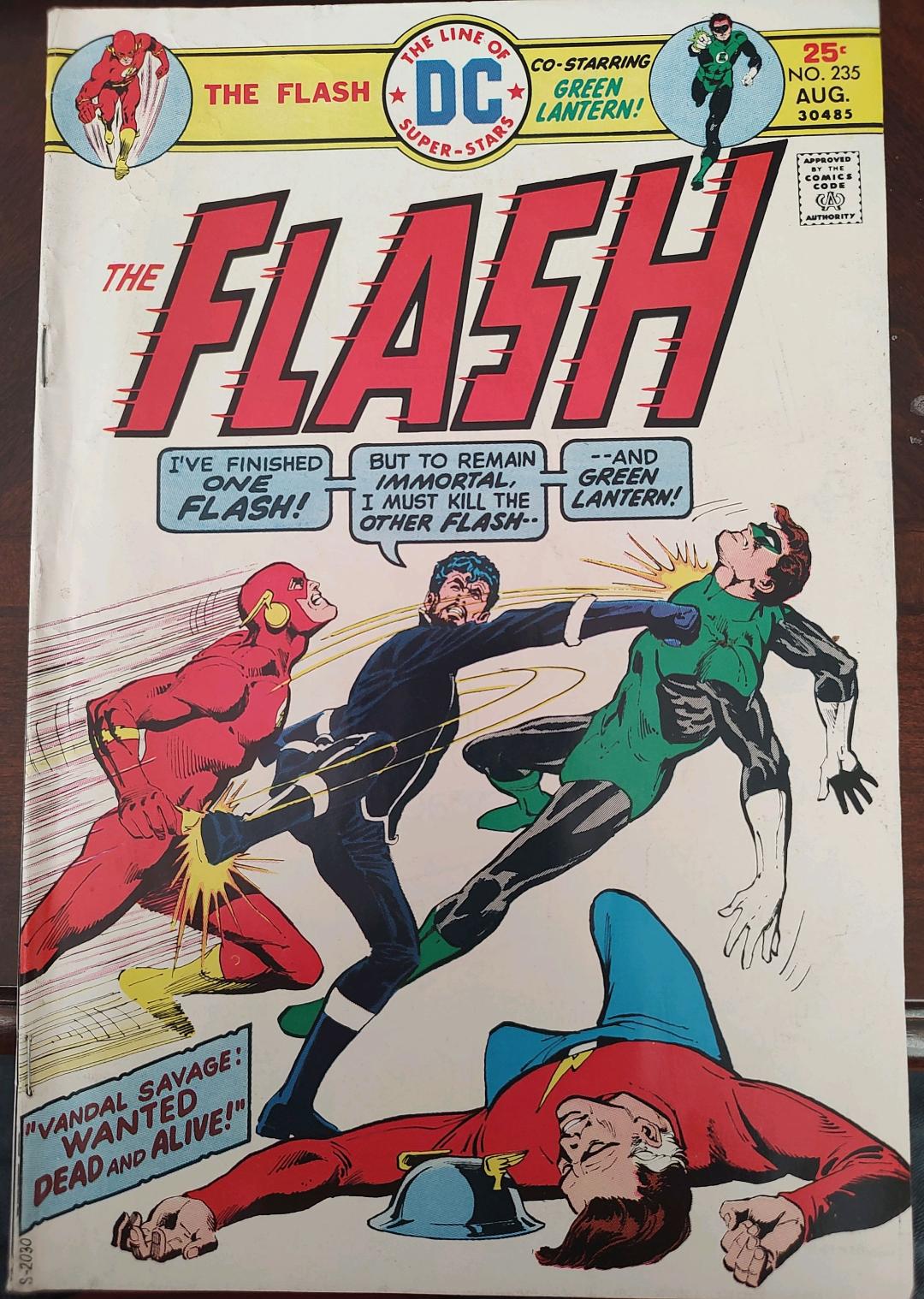 The Flash #235 Comic Book Cover