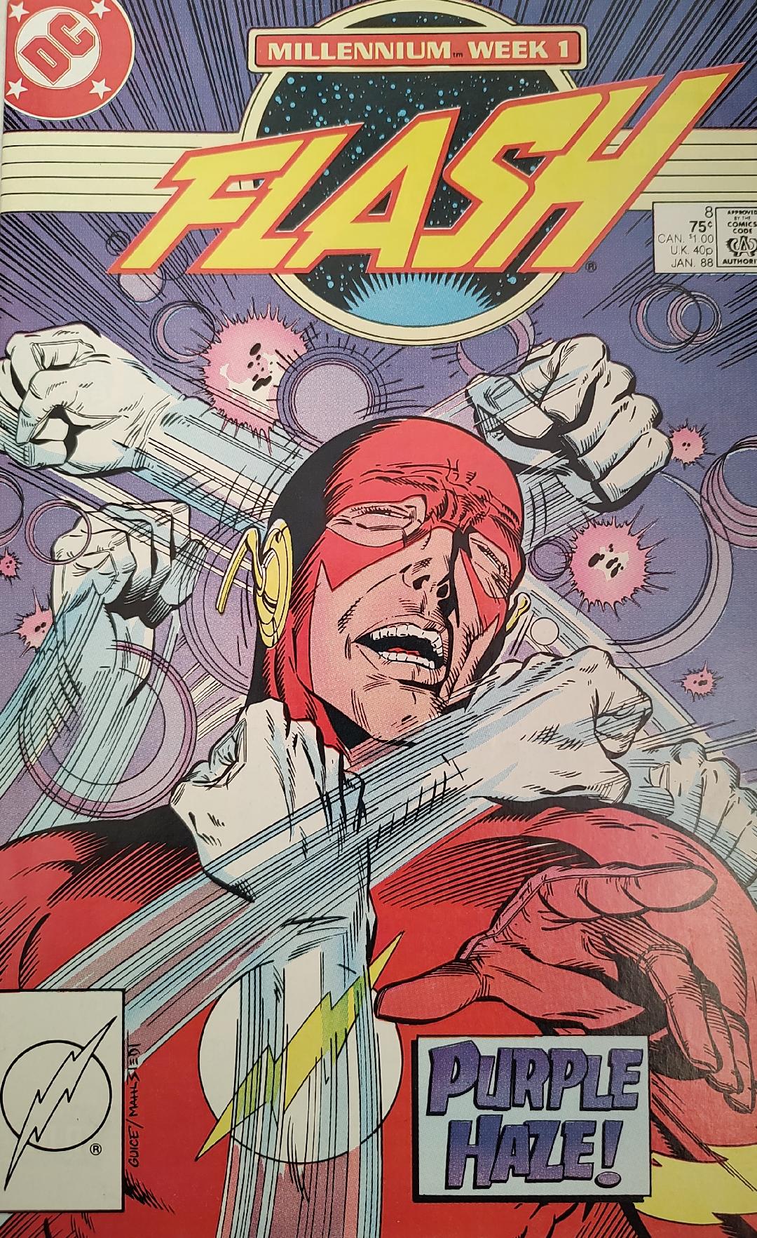 The Flash #8 Comic Book Cover