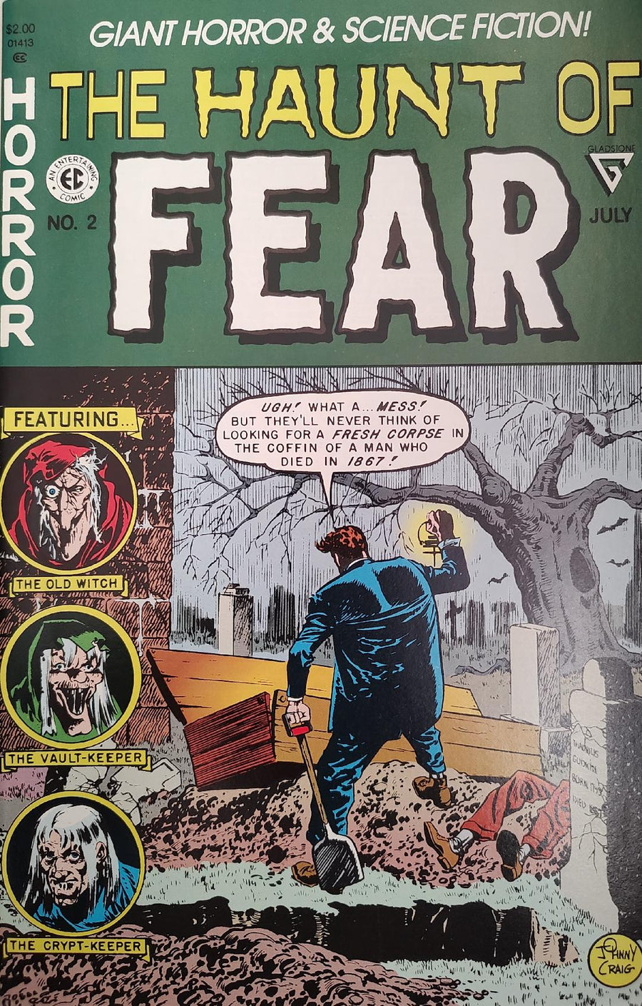 The Haunt of Fear #2 Comic Book Cover