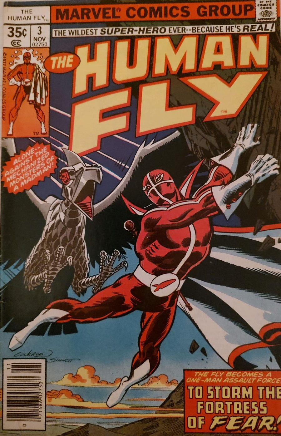 The Human Fly #3 Comic Book Cover