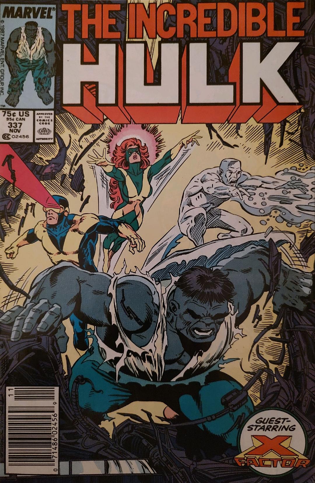 The Incredible Hulk #337 Comic Book Cover