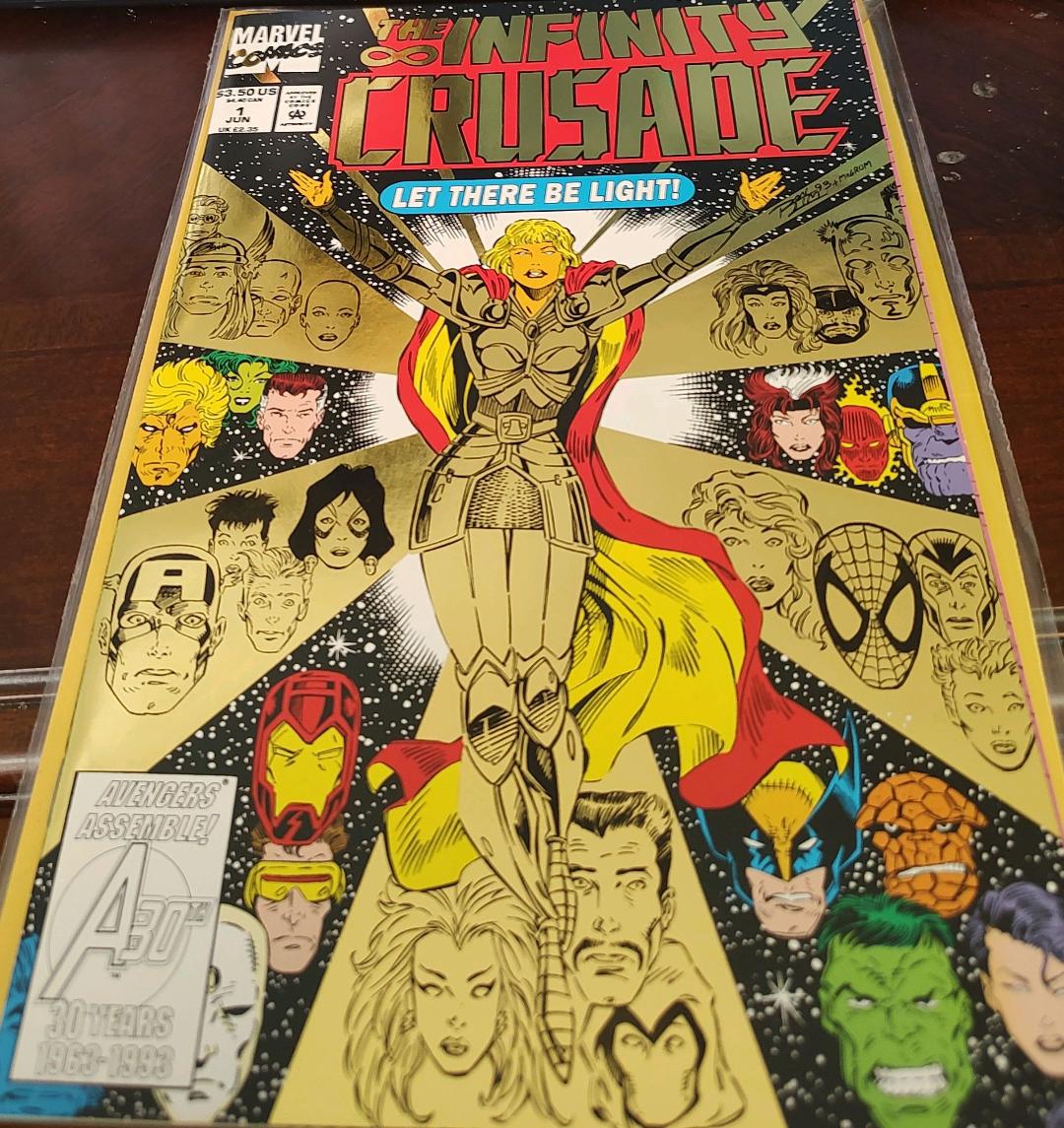 The Infinity Crusade #1 Comic Book Cover