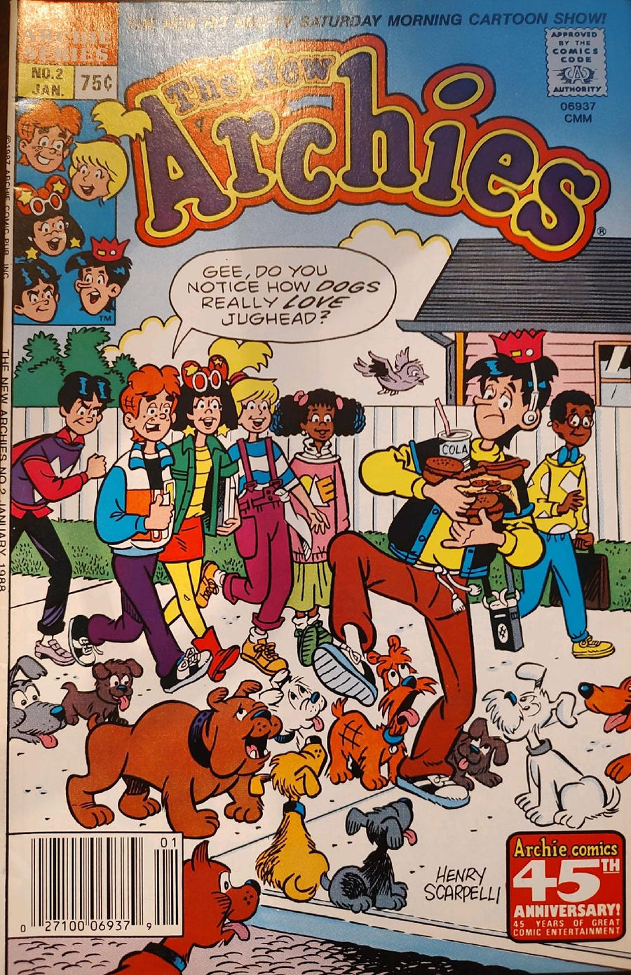 The New Archies #2 Comic Book Cover