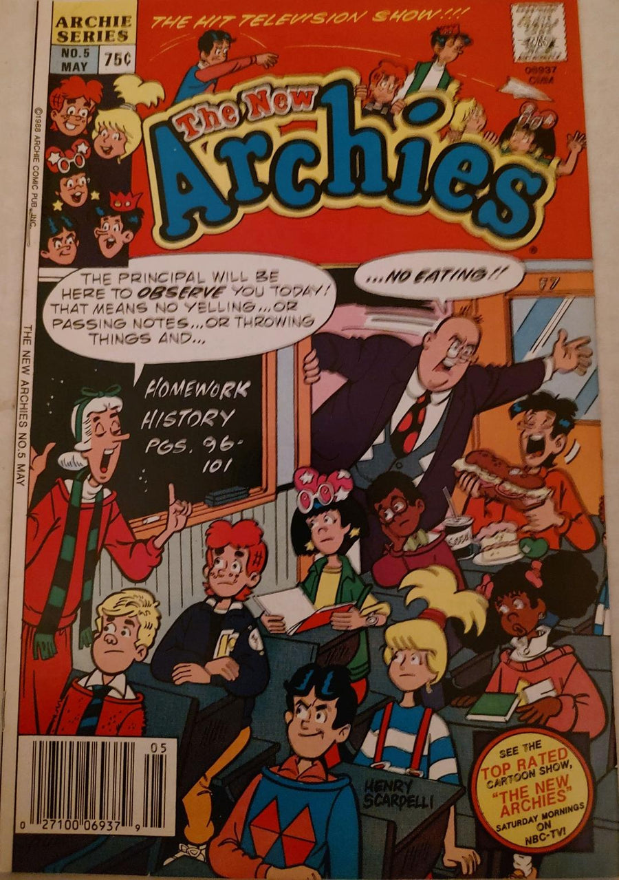 The New Archies #5 Comic Book Cover