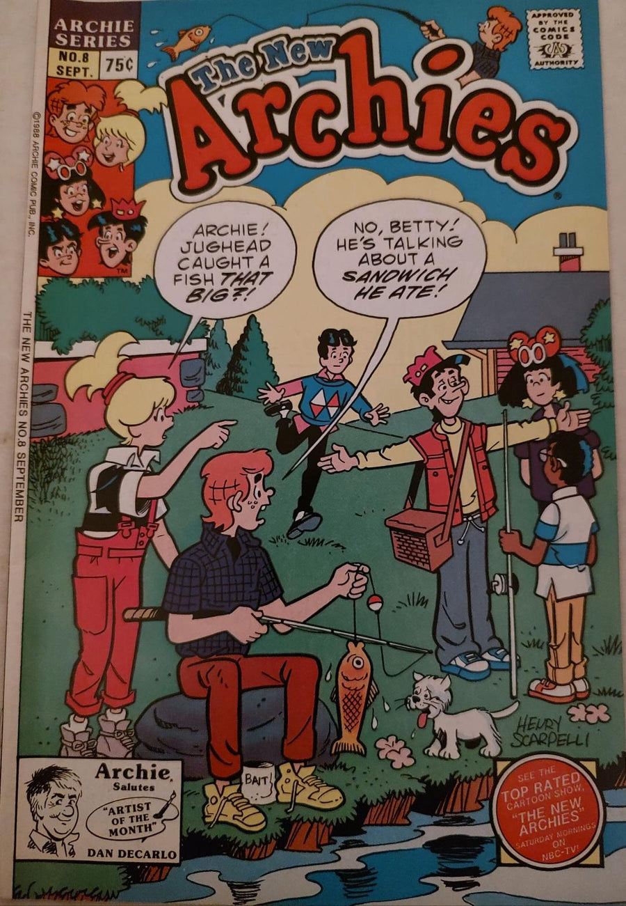 The New Archies #8 Comic Book Cover