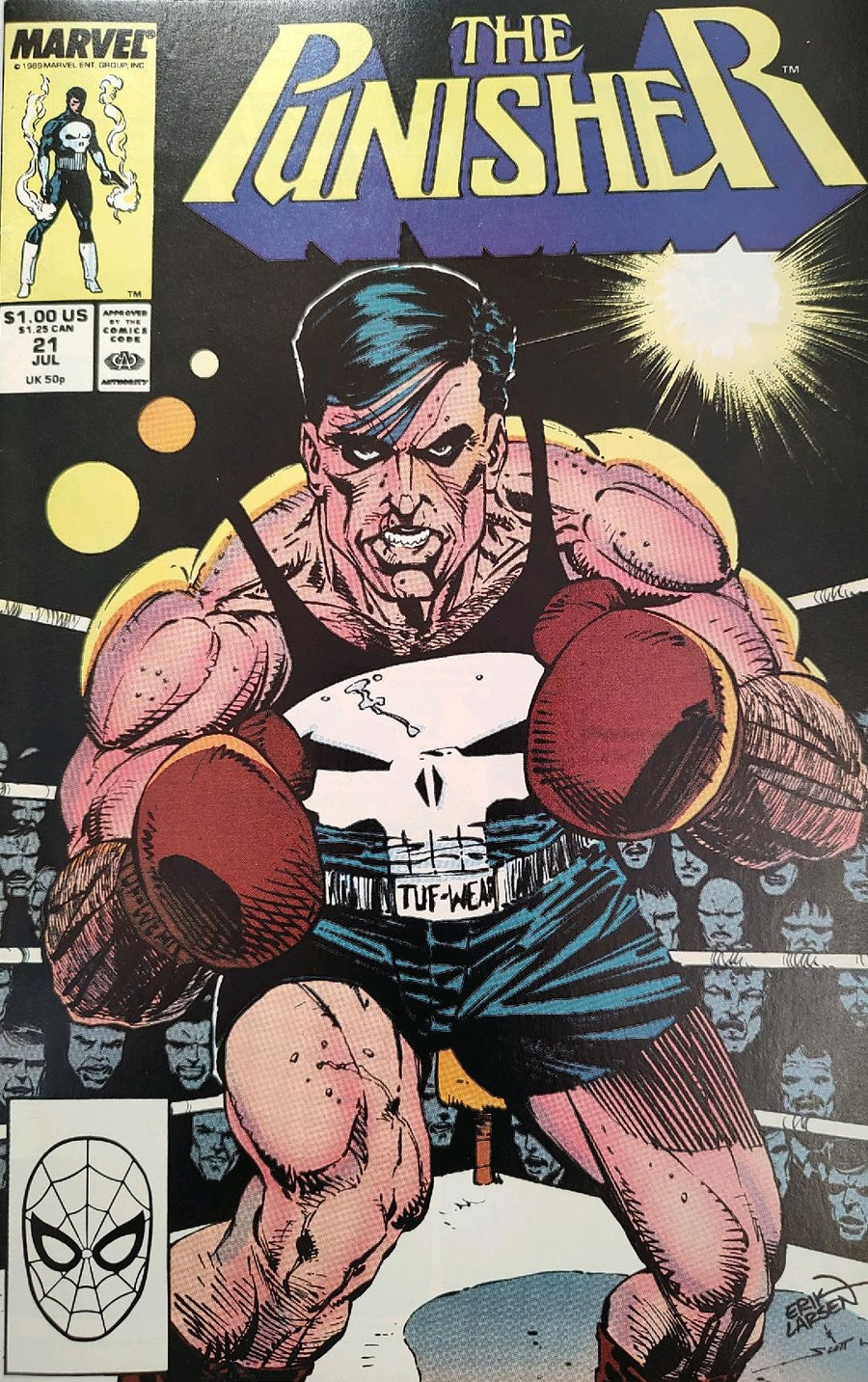 The Punisher #21 Comic Book Cover