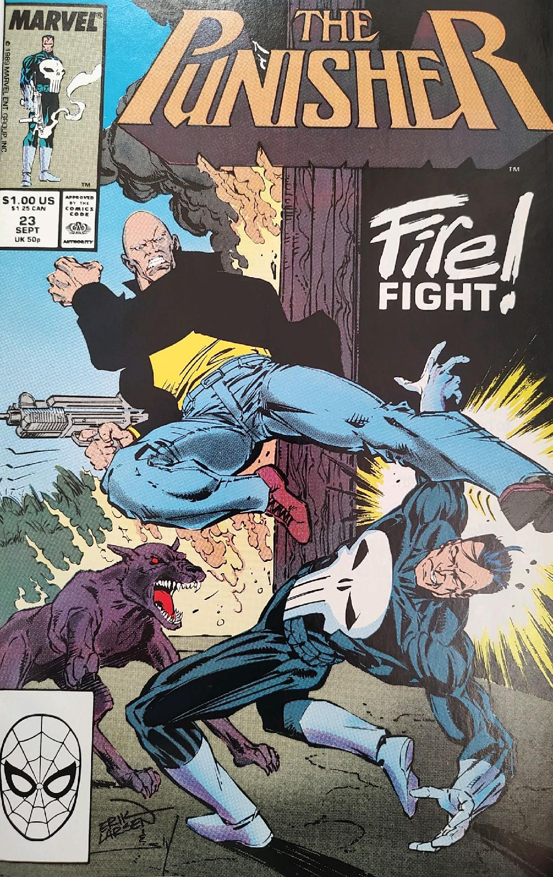 The Punisher #23 Comic Book Cover