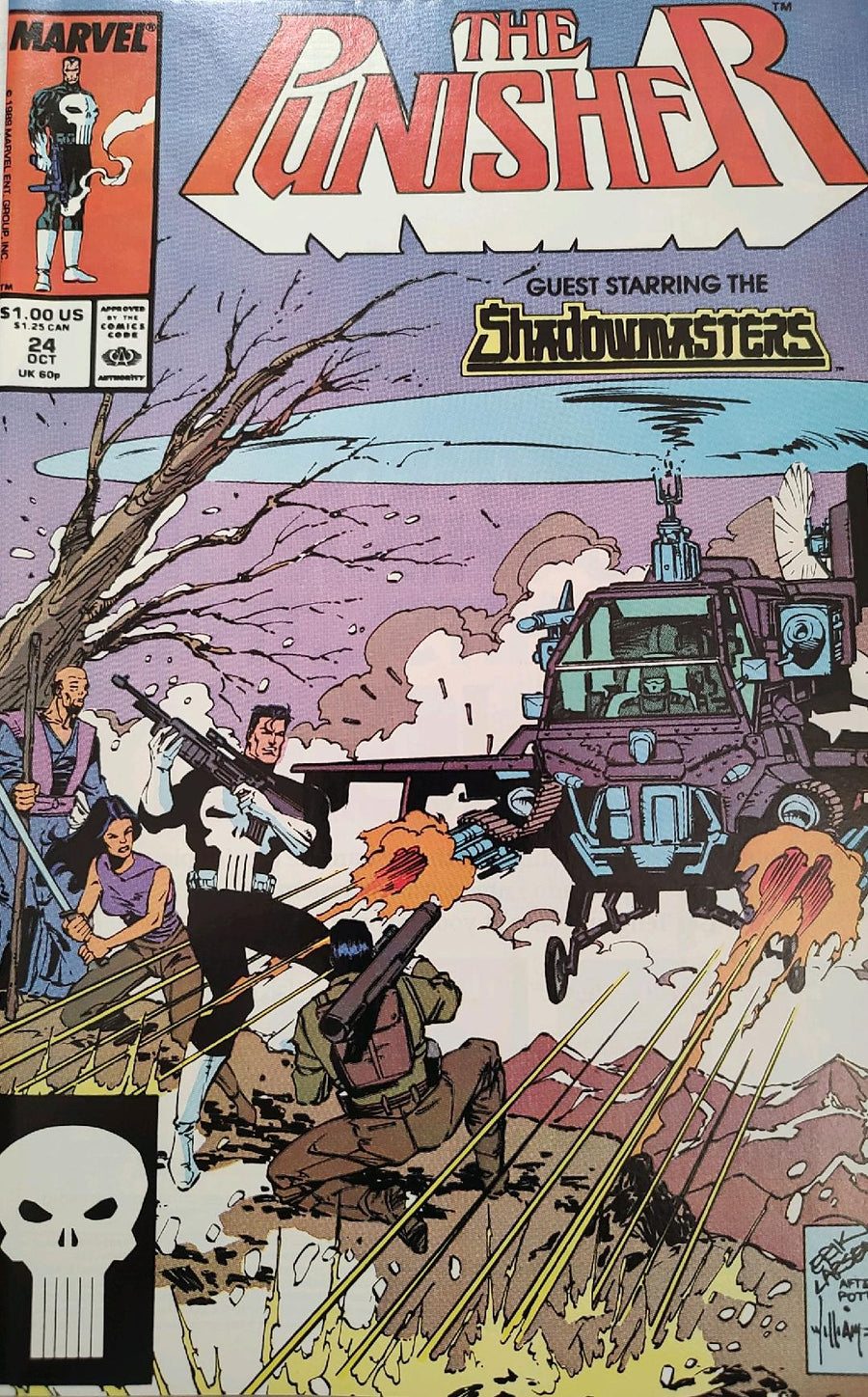 The Punisher #24 Comic Book Cover