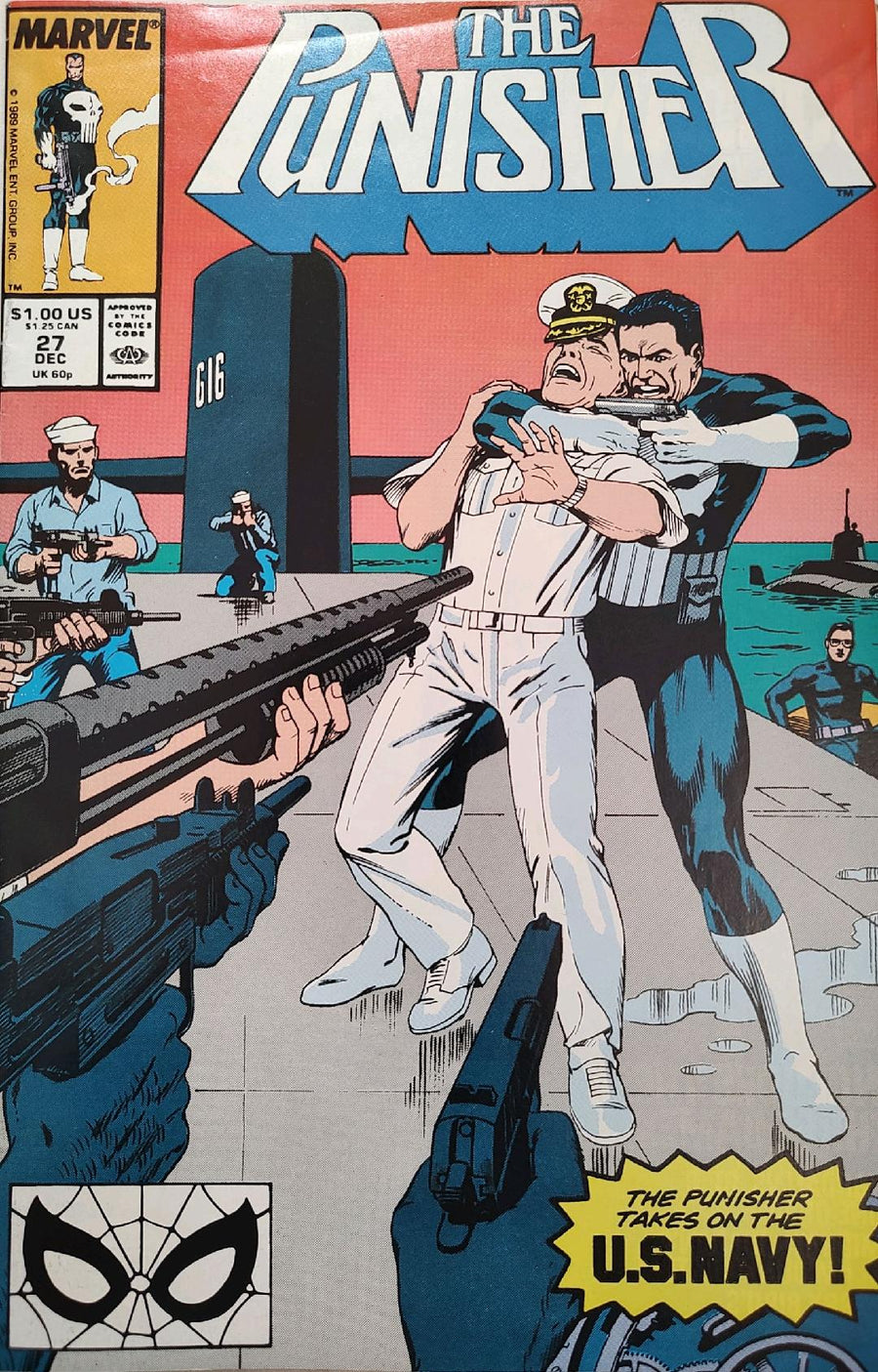 The Punisher #27 Comic Book Cover