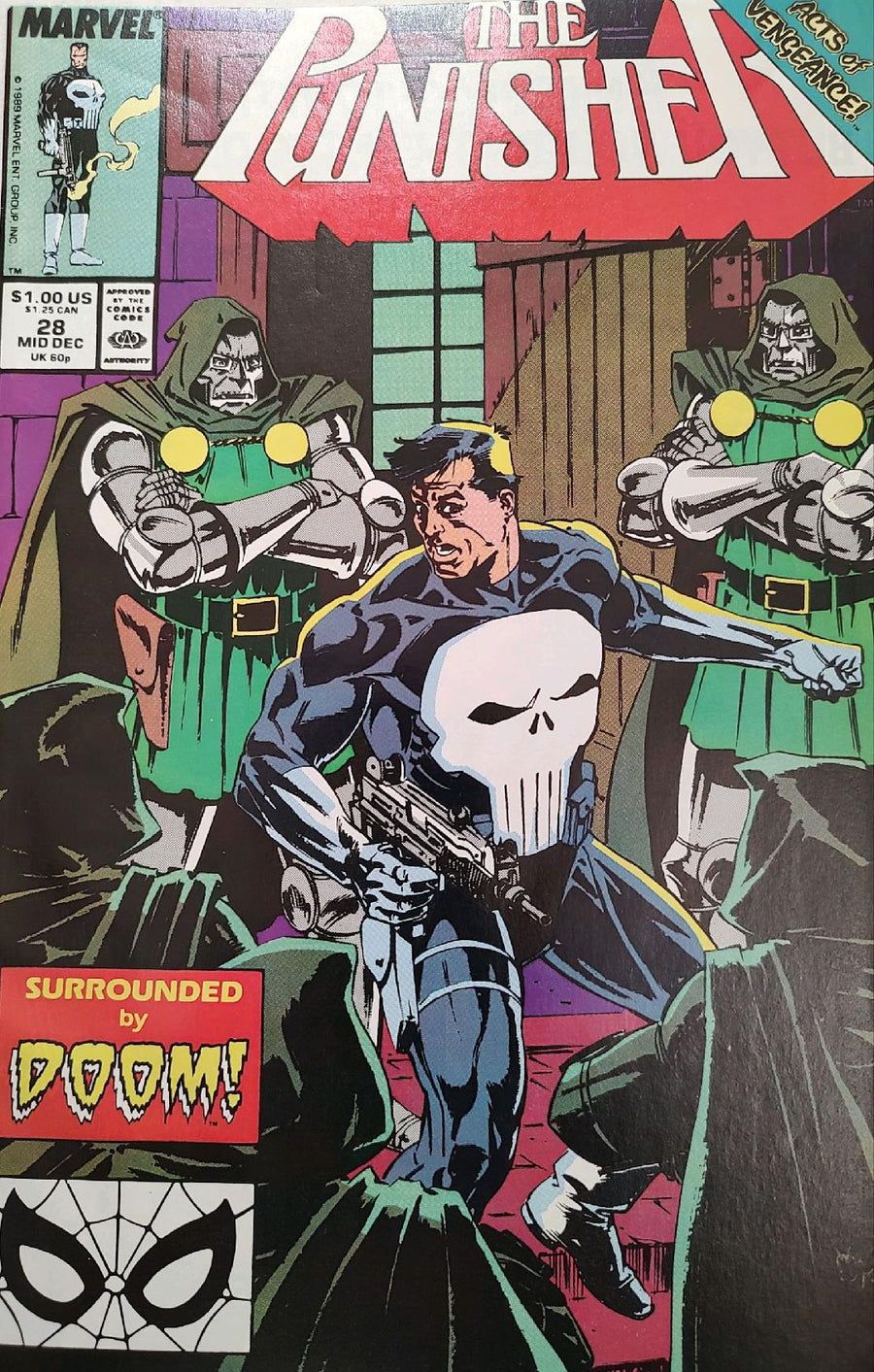 The Punisher #28 Acts of Vengeance Comic Book Cover