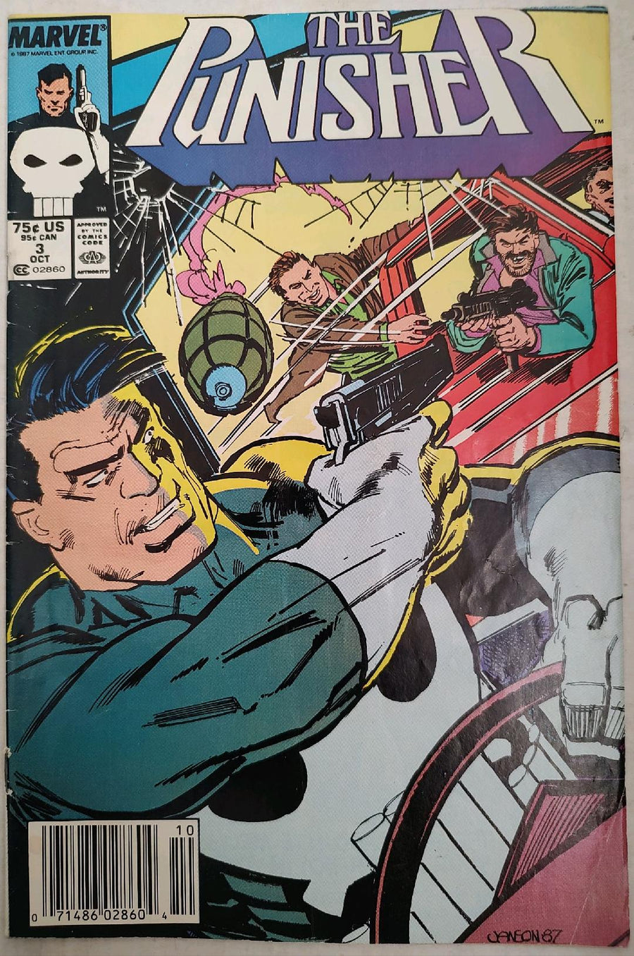 The Punisher #3 Comic Book Cover