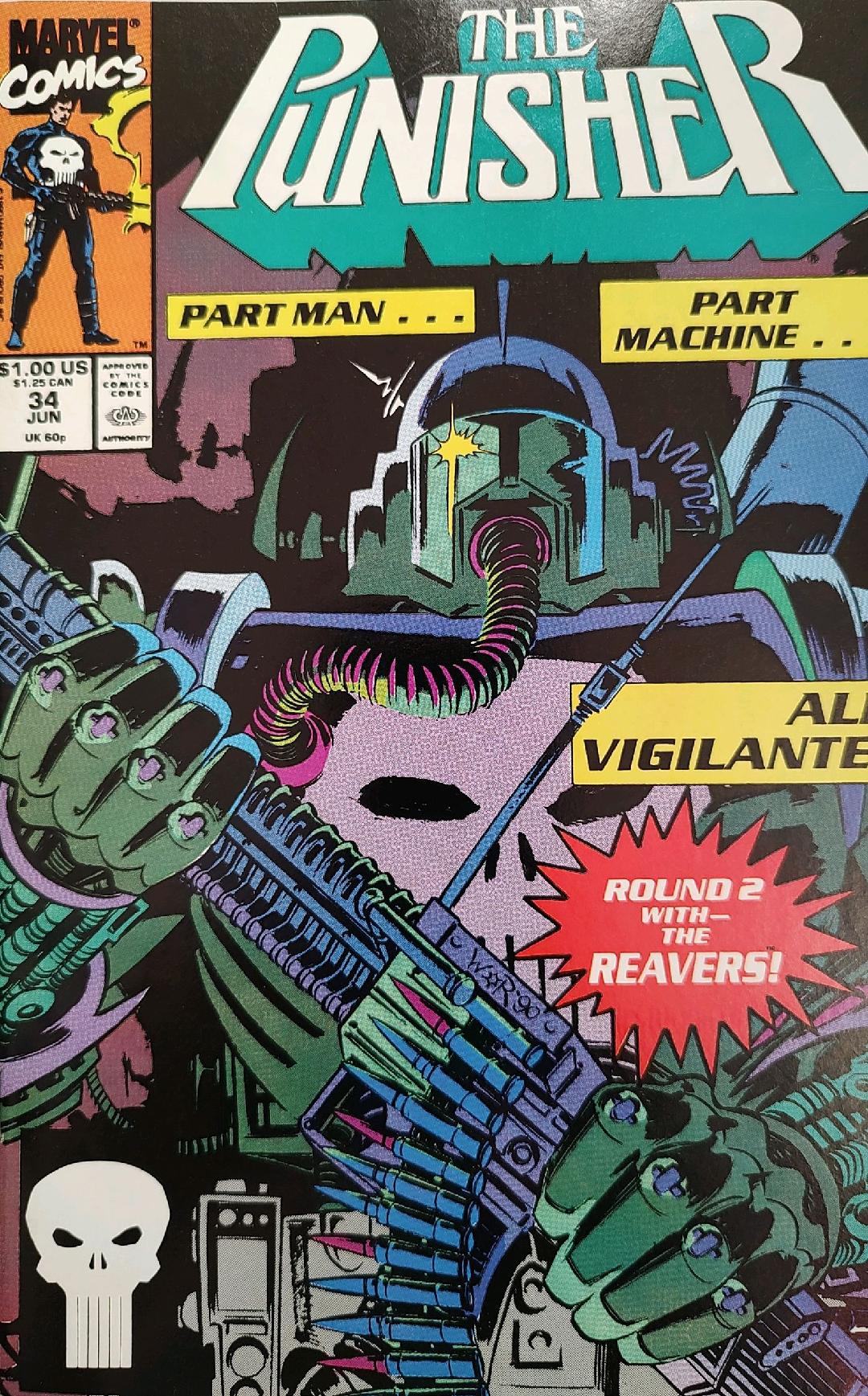 The Punisher #34 Comic Book Cover