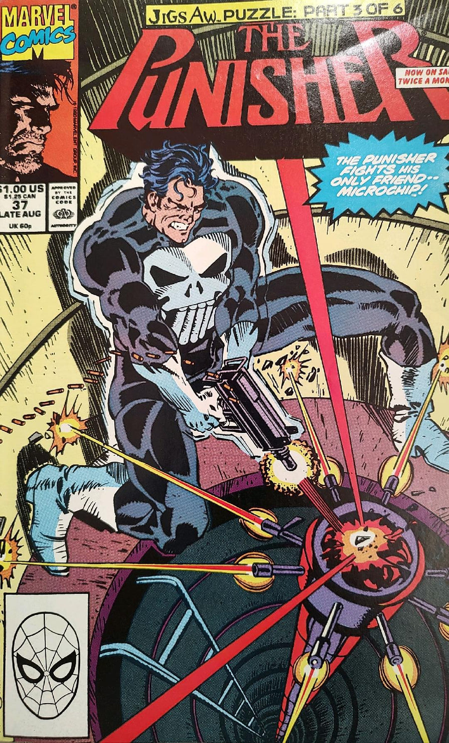 The Punisher #37 Comic Book Cover