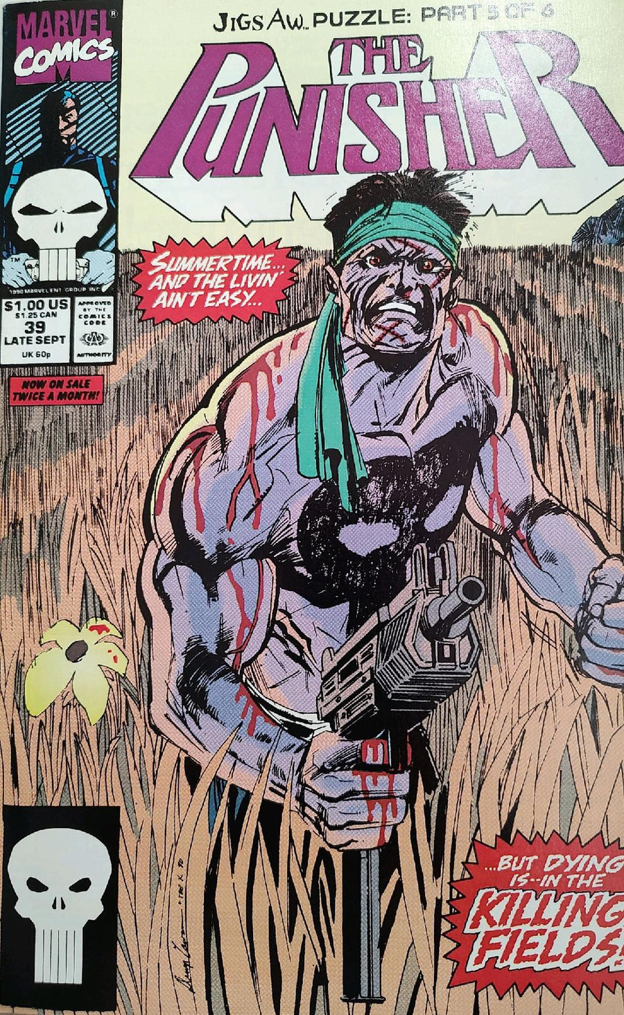 The Punisher #39 Comic Book Cover