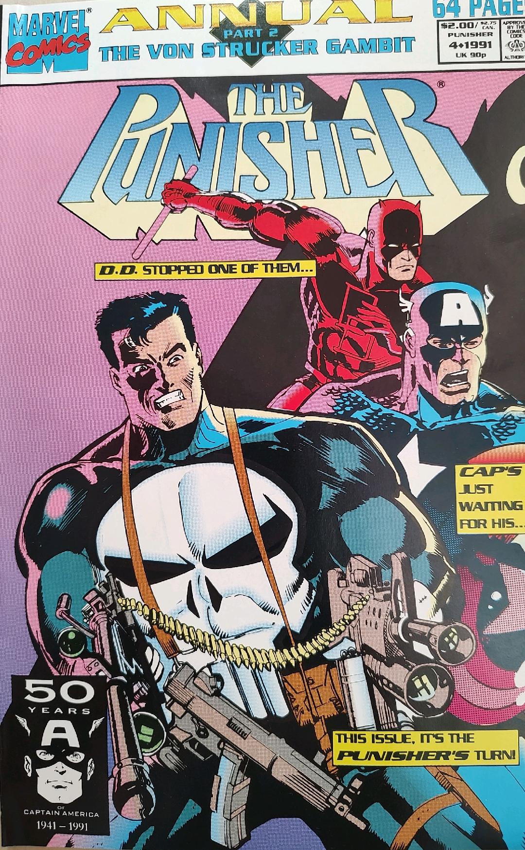 The Punisher Annual #4 Comic Book Cover