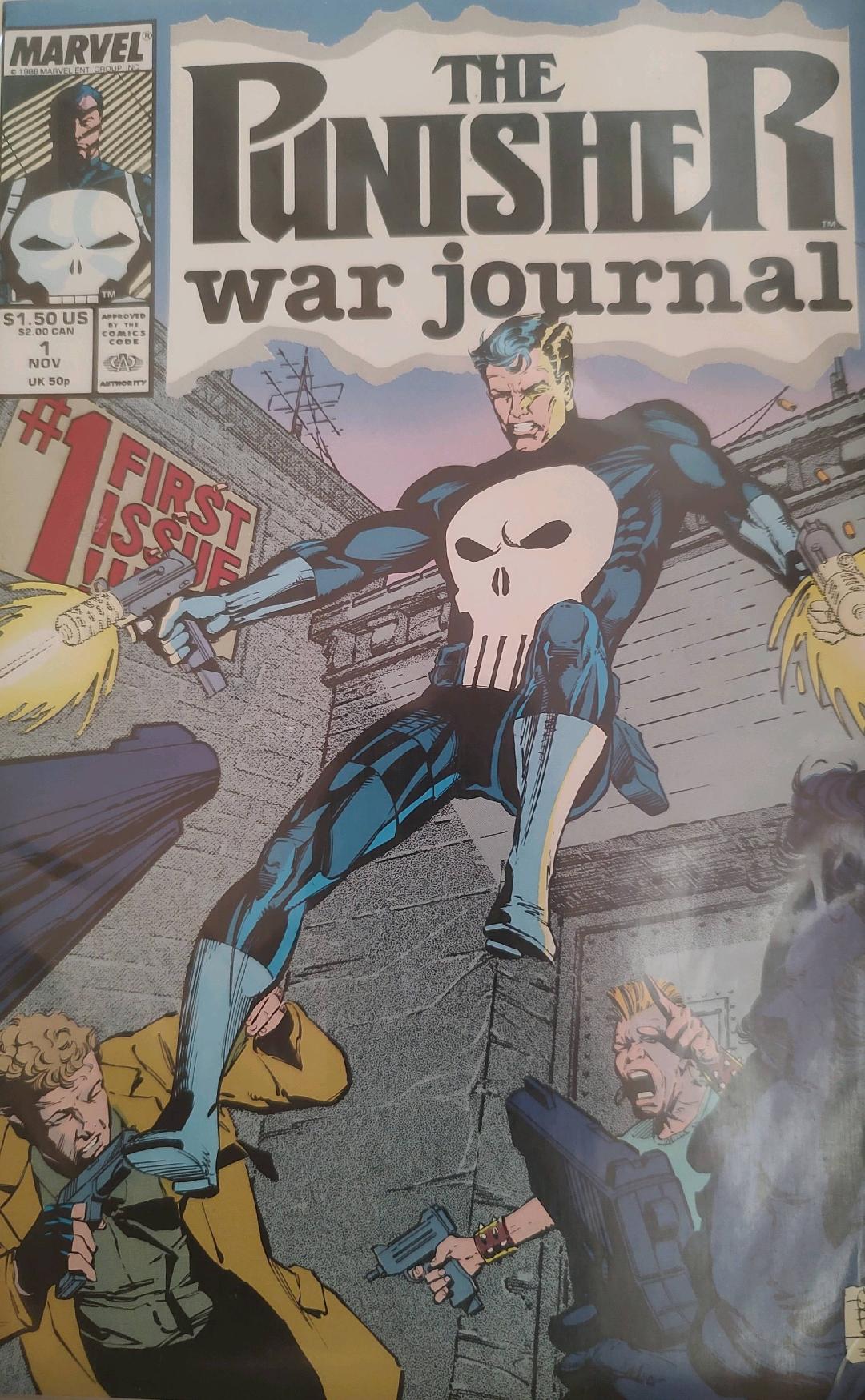 The Punisher War Journal #1 Comic Book Cover