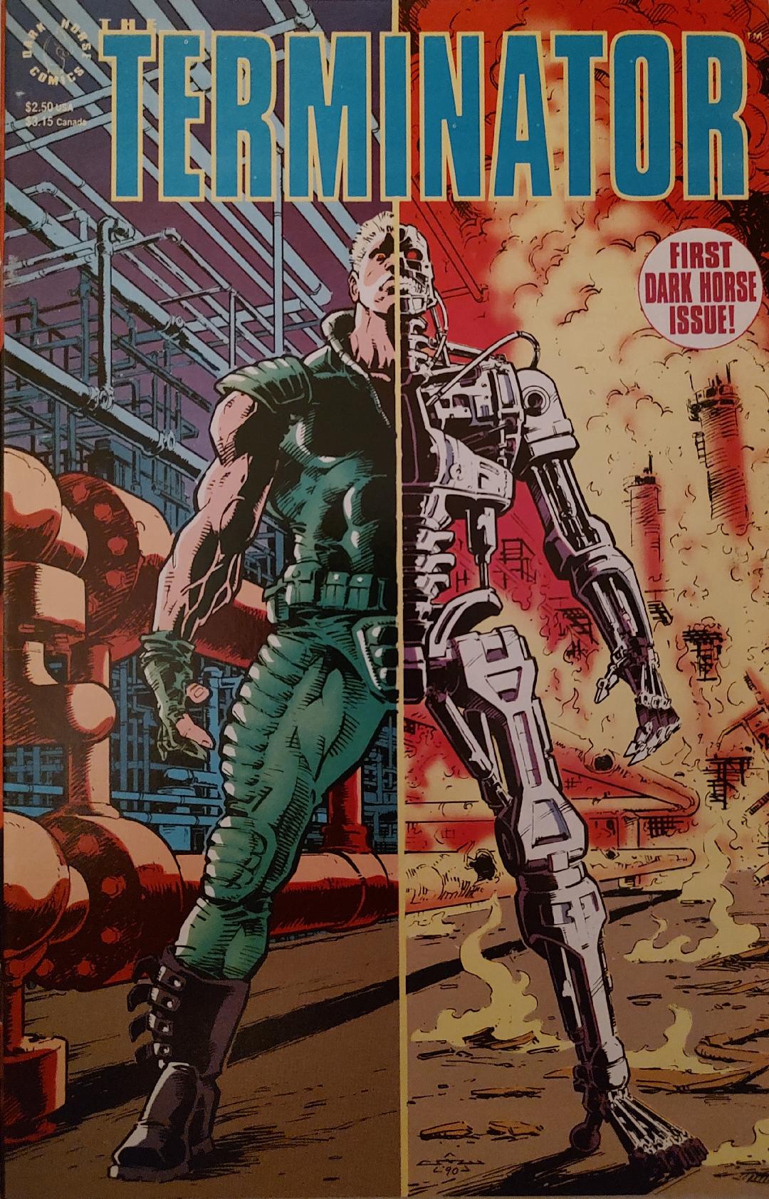 The Terminator #1 Comic Book Cover