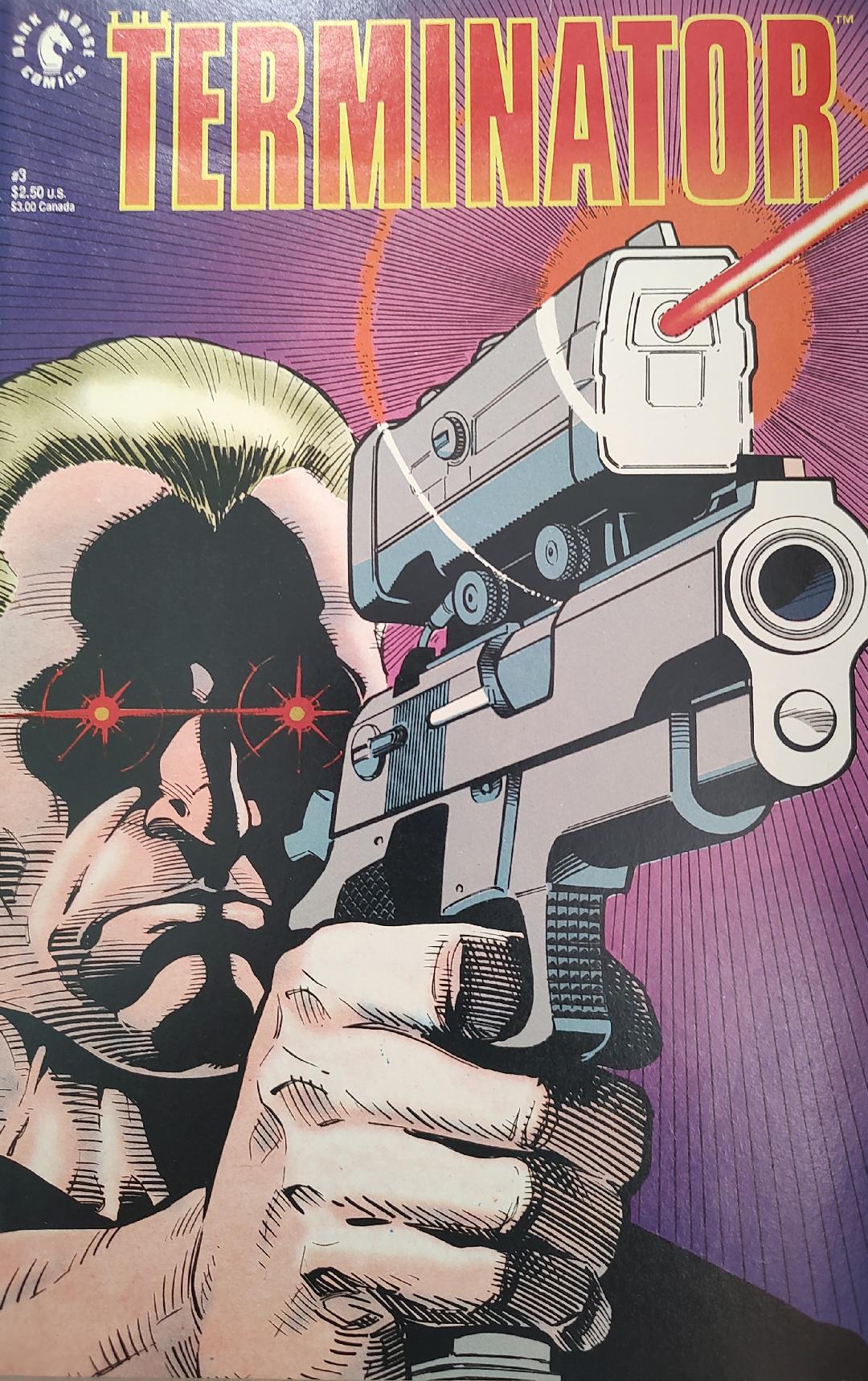 The Terminator #3 Comic Book Cover