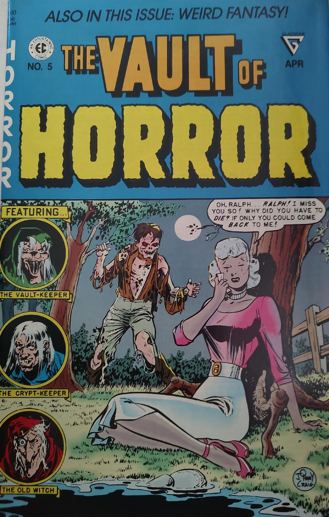 The Vault of Horror #5 Comic Book Cover