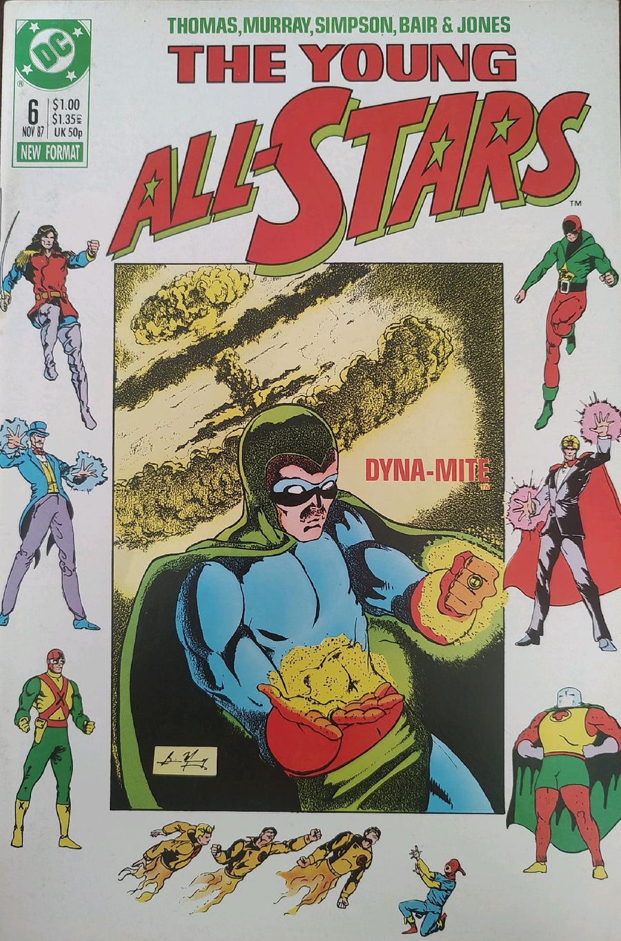 The Young All Stars #6 Comic Book Cover