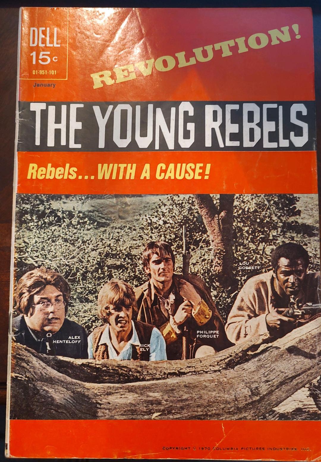 The Young Rebels #1 Comic Book Cover