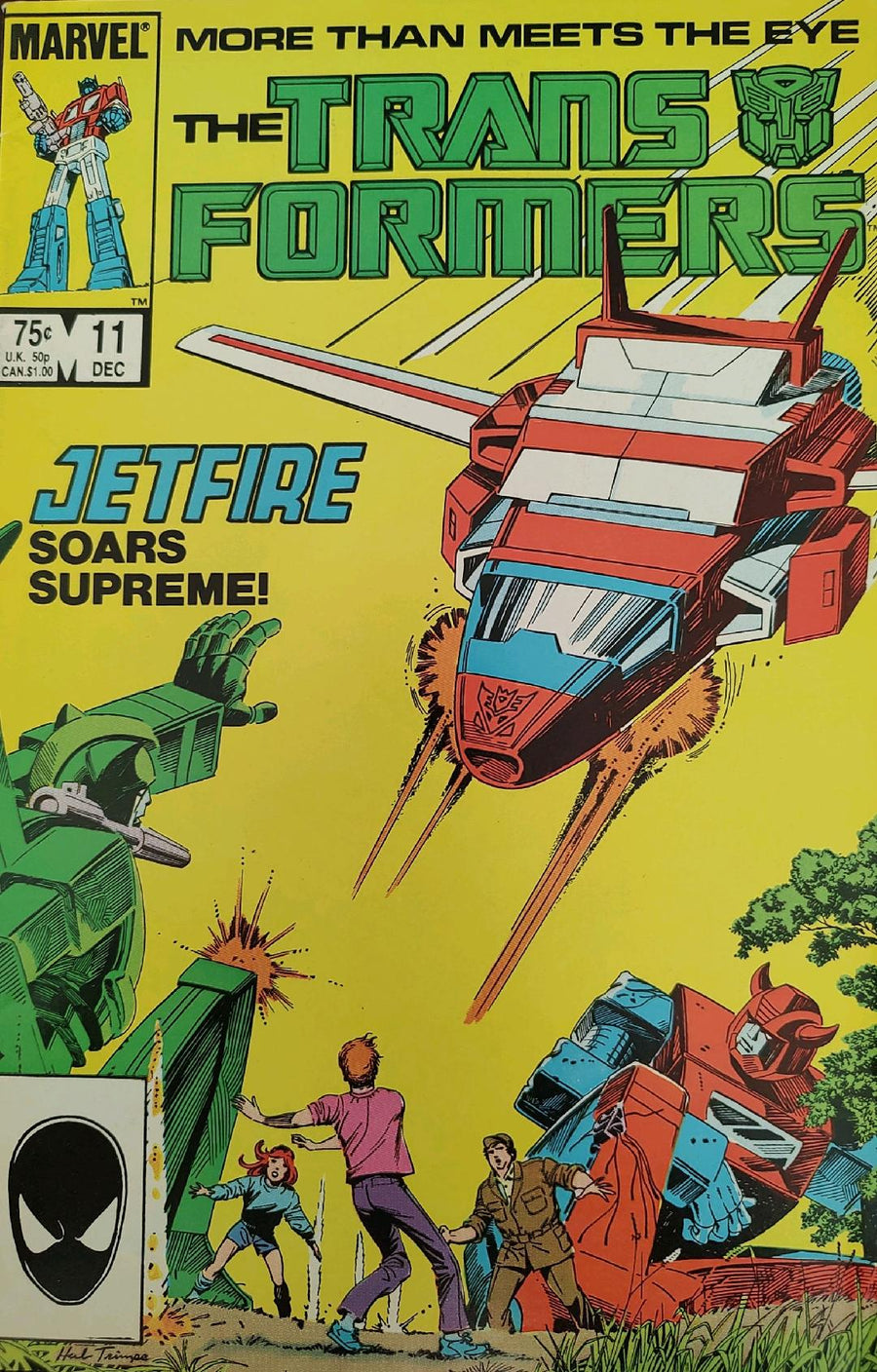 Transformers #11 Comic Book Cover