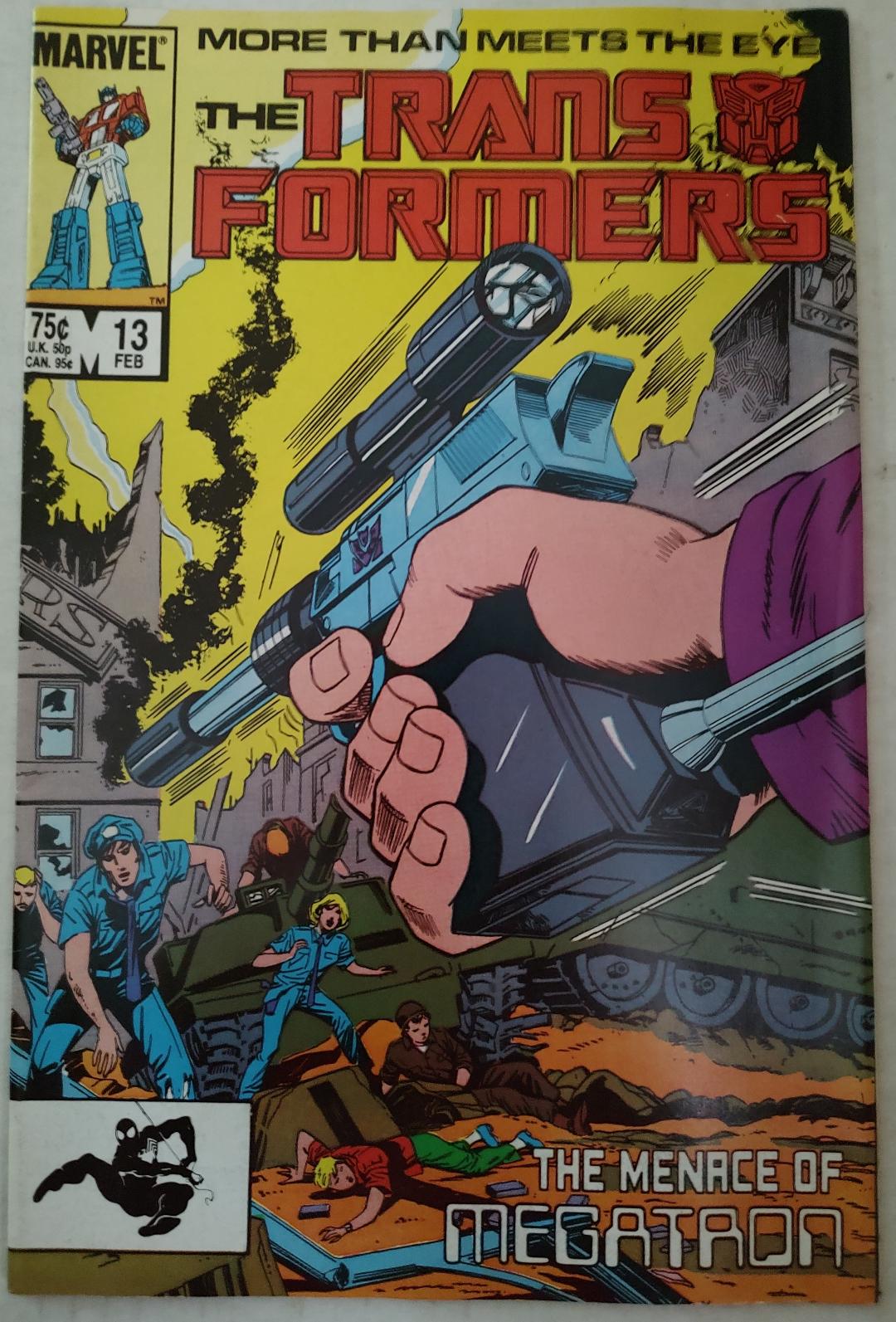 Transformers #13 Direct Version Comic Book Cover