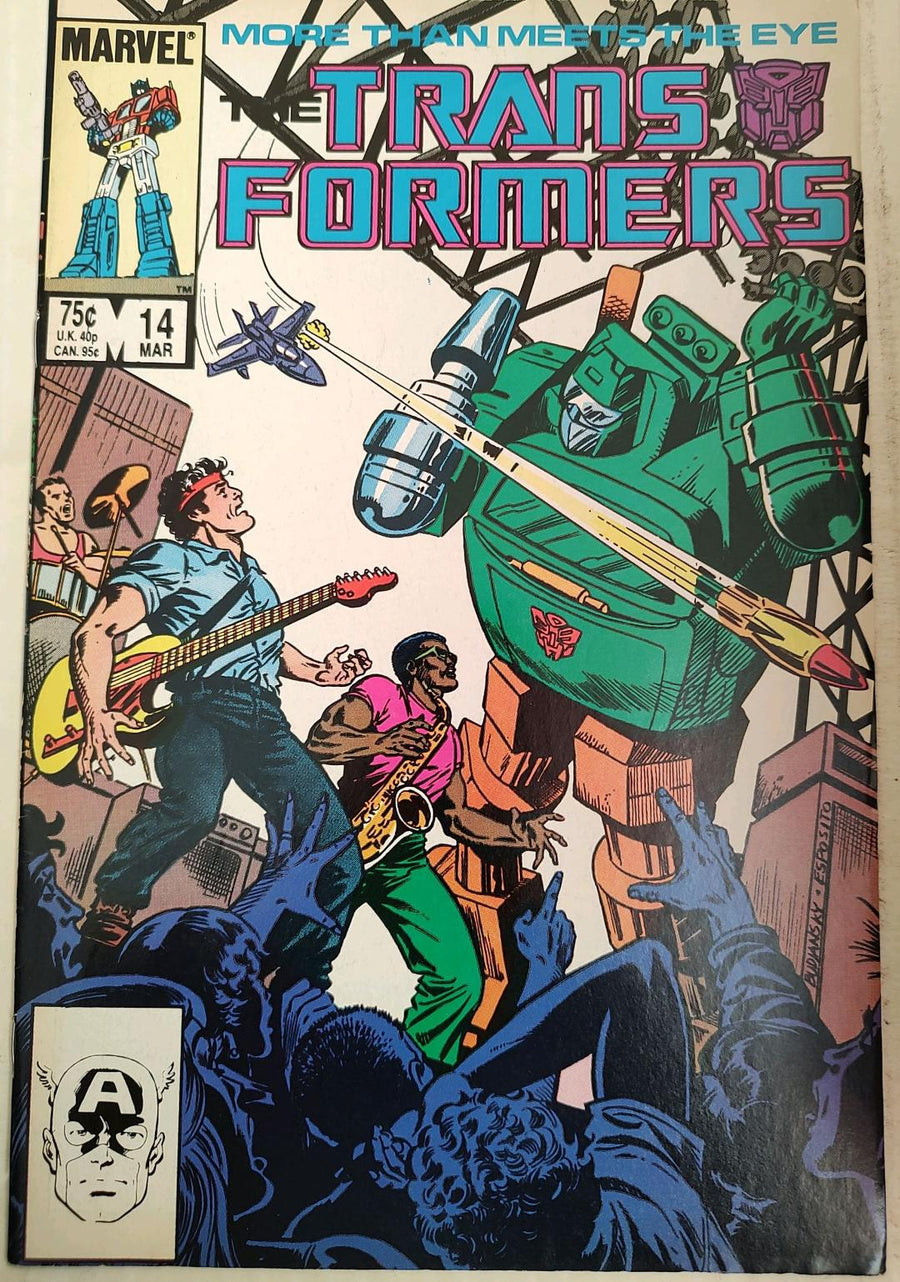 Transformers #14 Comic Book Cover